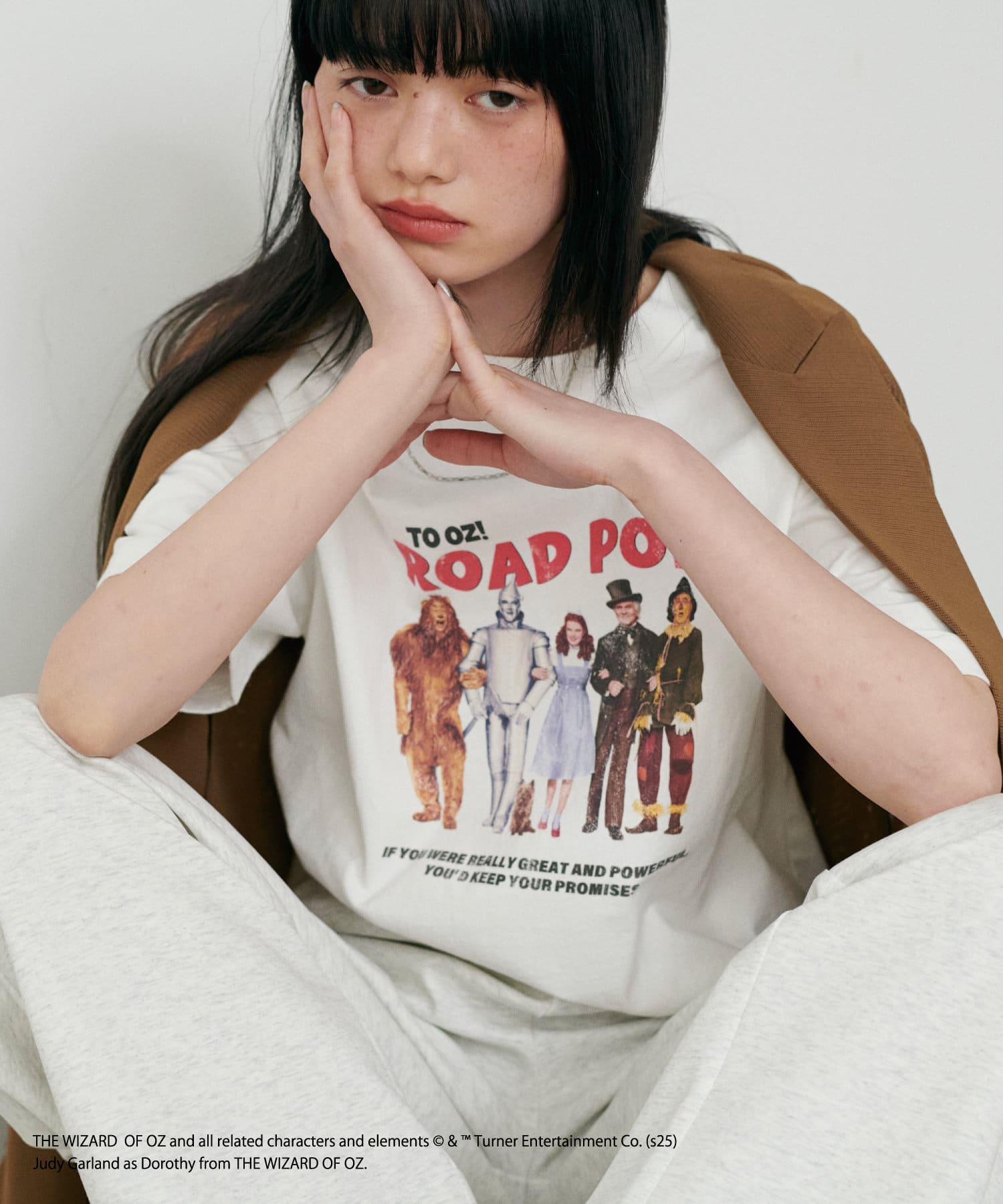 LARUTA(ラルータ) 『オズの魔法使』ヴィンテージライクTシャツ