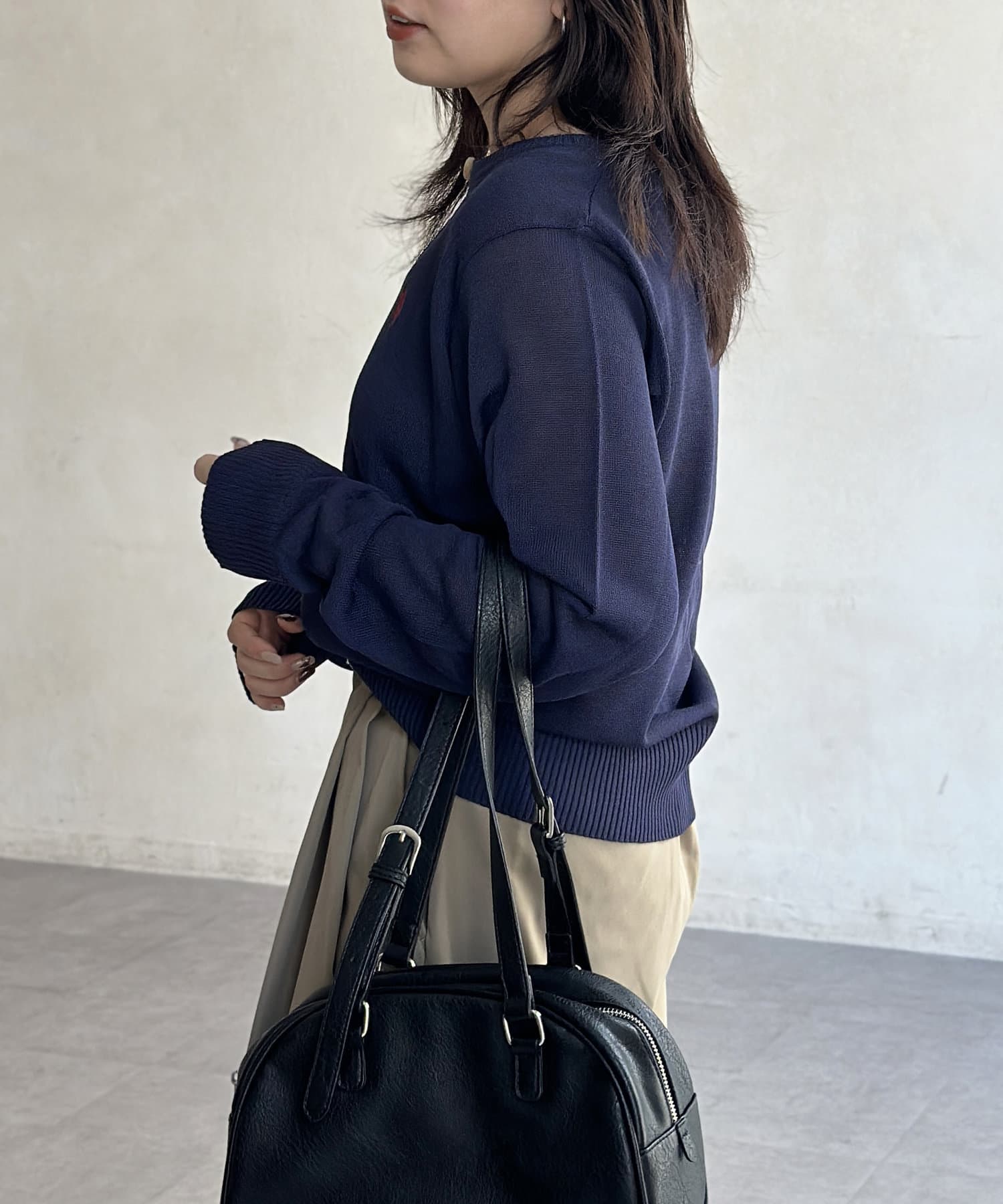 CPCM(シーピーシーエム) 【U.S. POLO ASSN.】シアーカーディガン