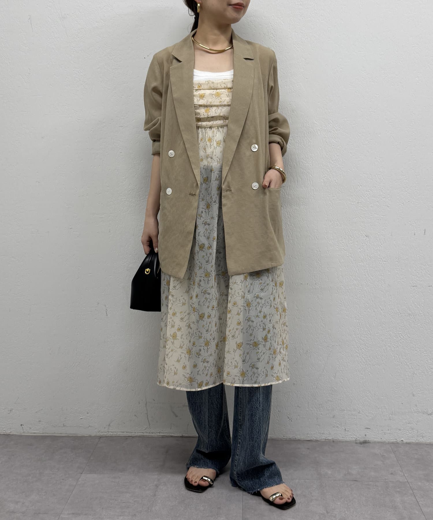LOUNGEDRESS（ラウンジドレス）の「デニムキャミワンピース