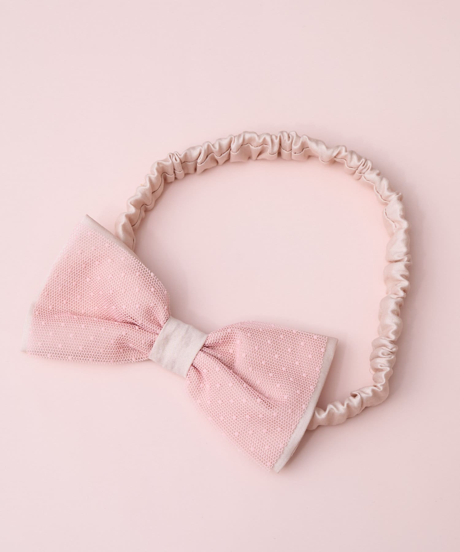 BIRTHDAY BAR(バースデイバー) pomponner　tulle ribbon hairband　ベビーヘアバンド