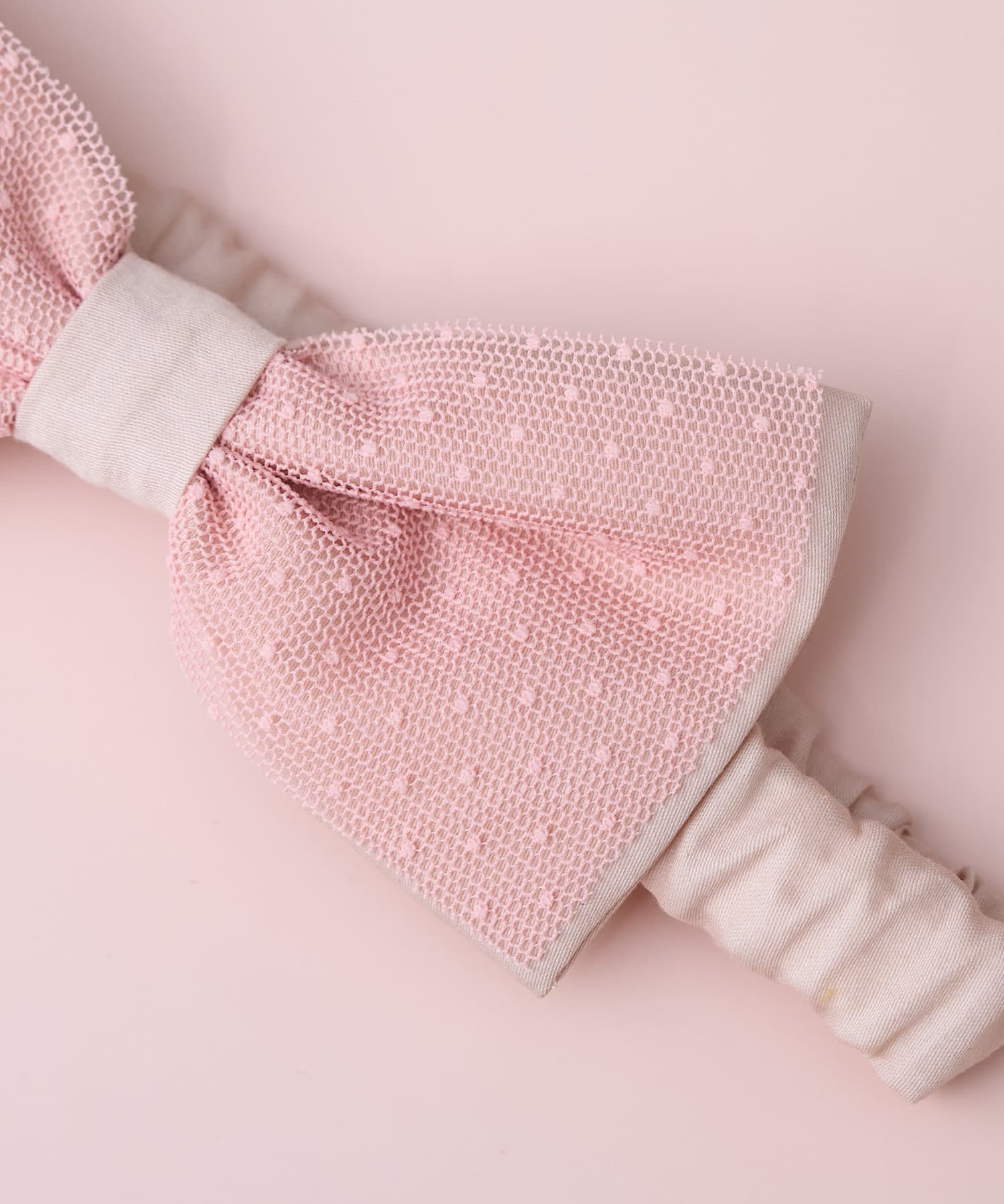 BIRTHDAY BAR(バースデイバー) pomponner　tulle ribbon hairband　ベビーヘアバンド