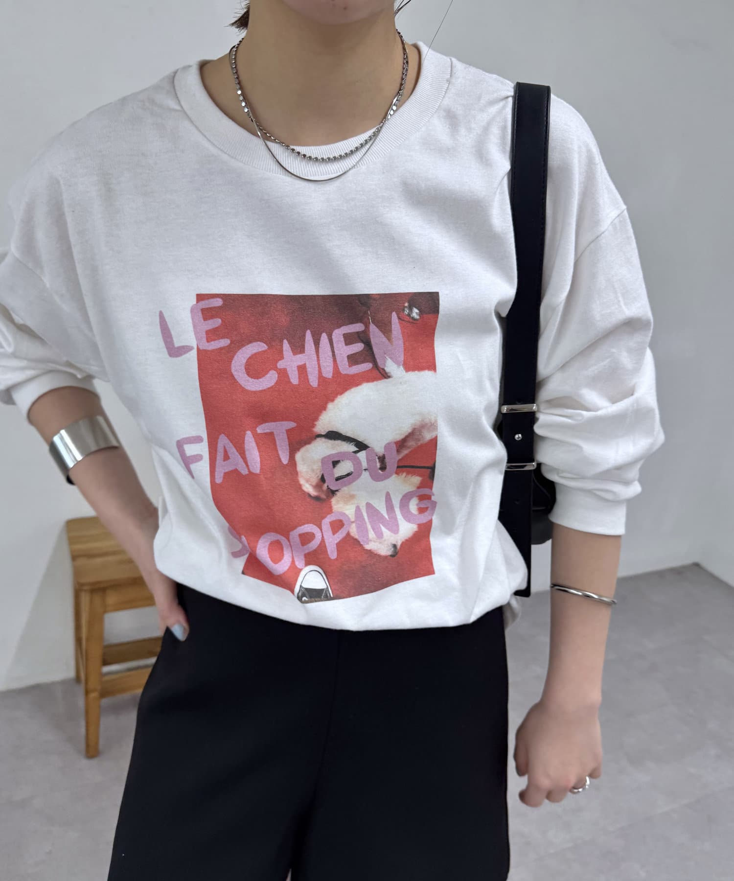 当日発送　リヴドロワ　タグ付き新品　WEB限定PARISフォトT 当日発送 リヴドロワ タグ付き新品 WEB限定PARISフォトT - メルカリ