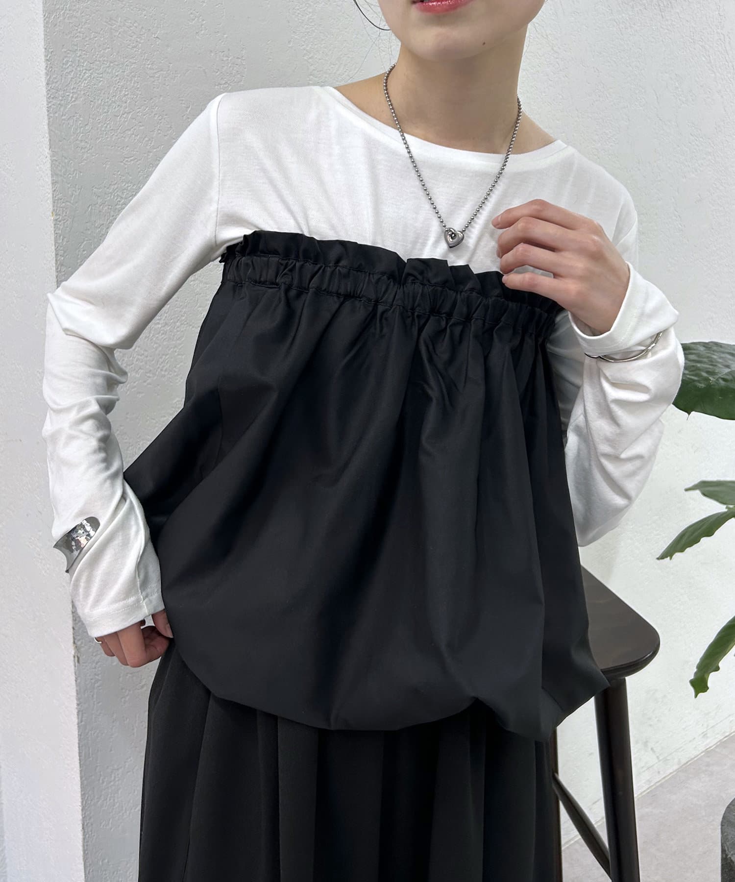 OUTLET(アウトレット) 【mystic】2WAYバルーンビスチェ