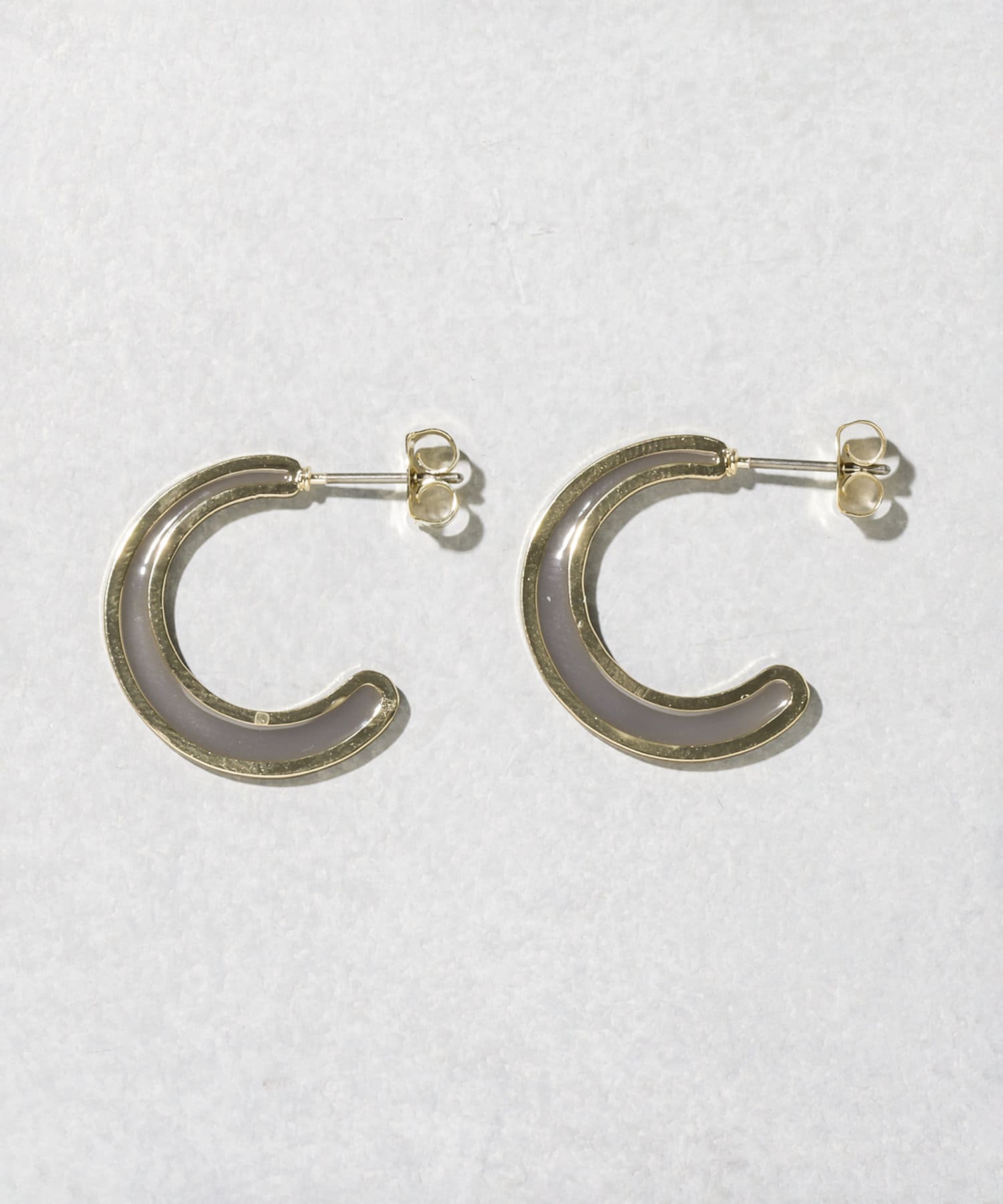 3COINS(スリーコインズ) カラーフープピアス