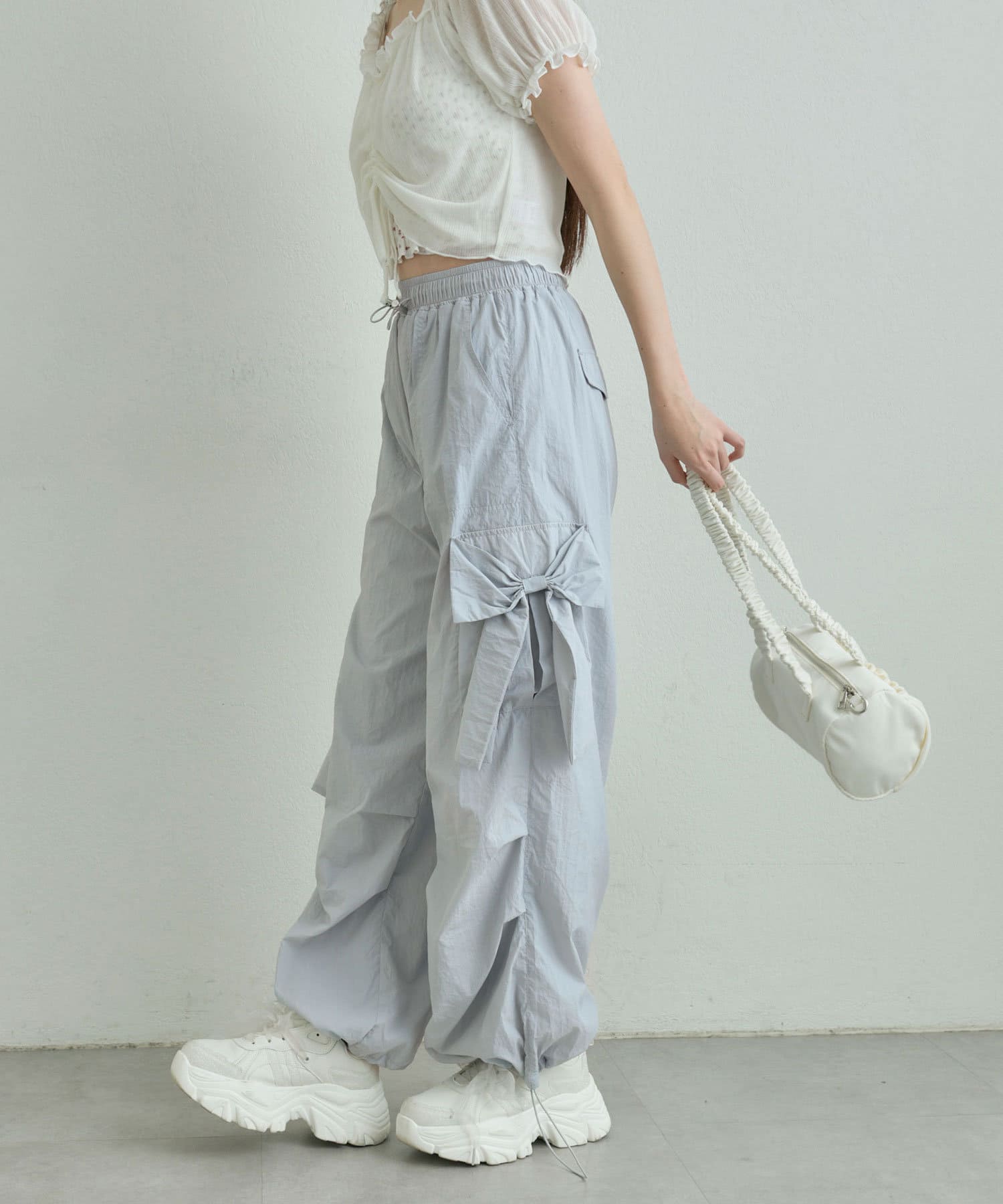 OLIVE des OLIVE(オリーブ デ オリーブ) 映えカーゴパンツ