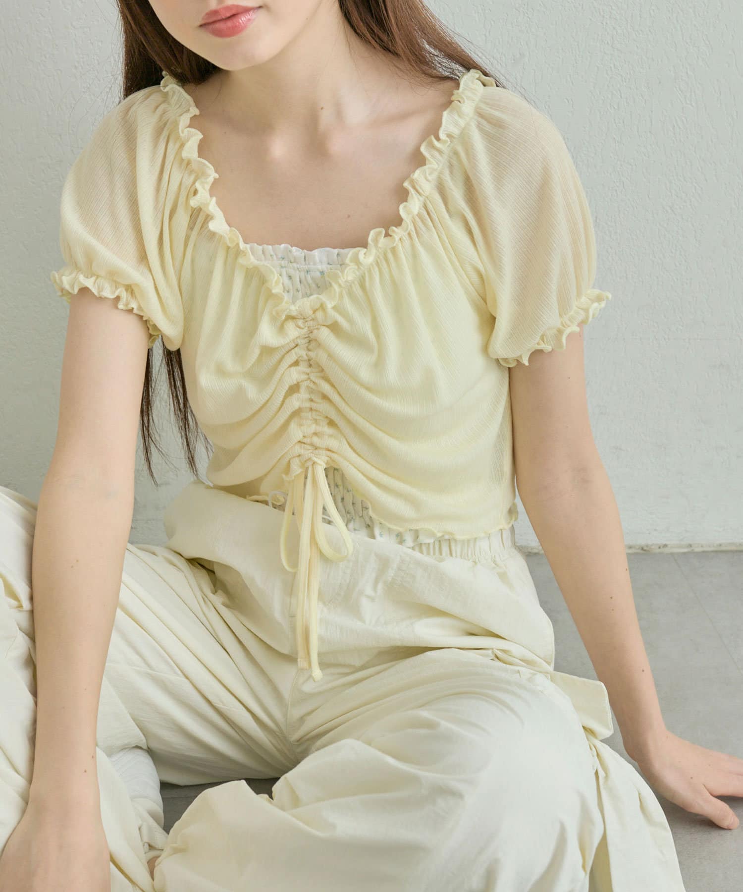 OLIVE des OLIVE(オリーブ デ オリーブ) ドロストトップスセット