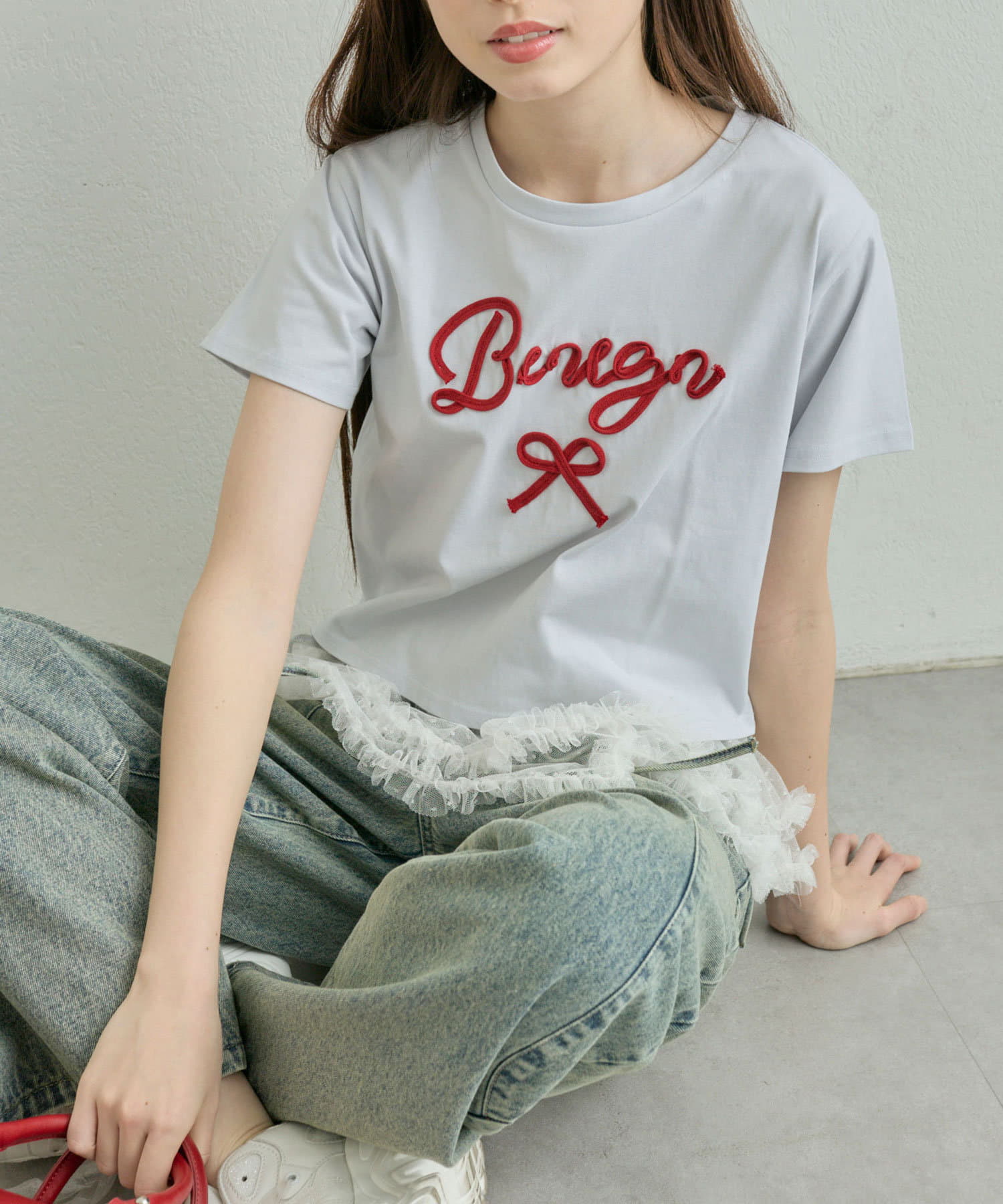 OLIVE des OLIVE(オリーブ デ オリーブ) サスティナTシャツ