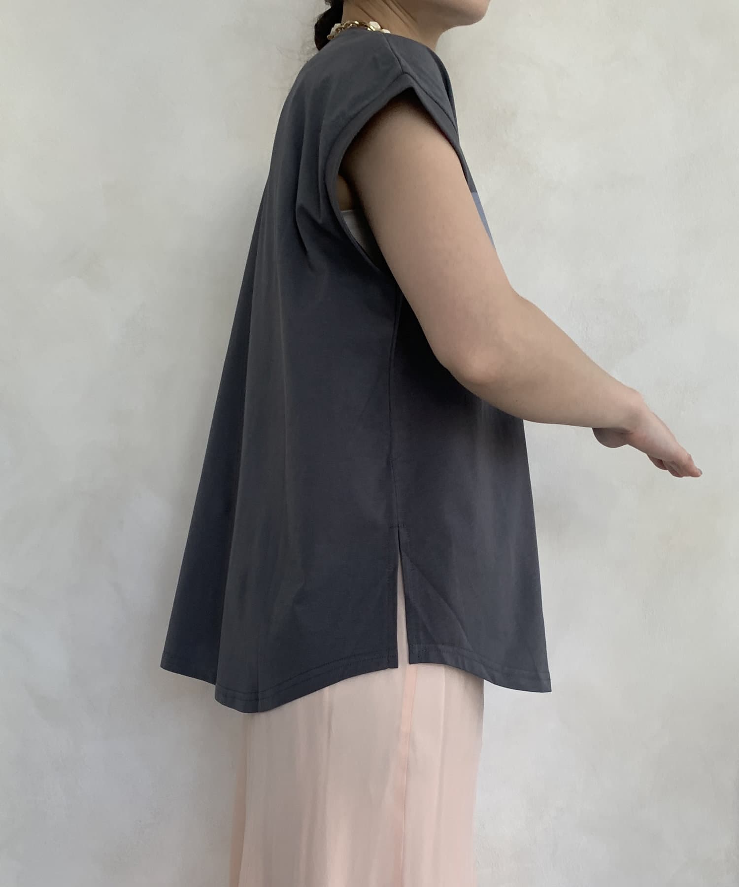 DOUDOU(ドゥドゥ) 【WEB限定】フォトプリントトップス