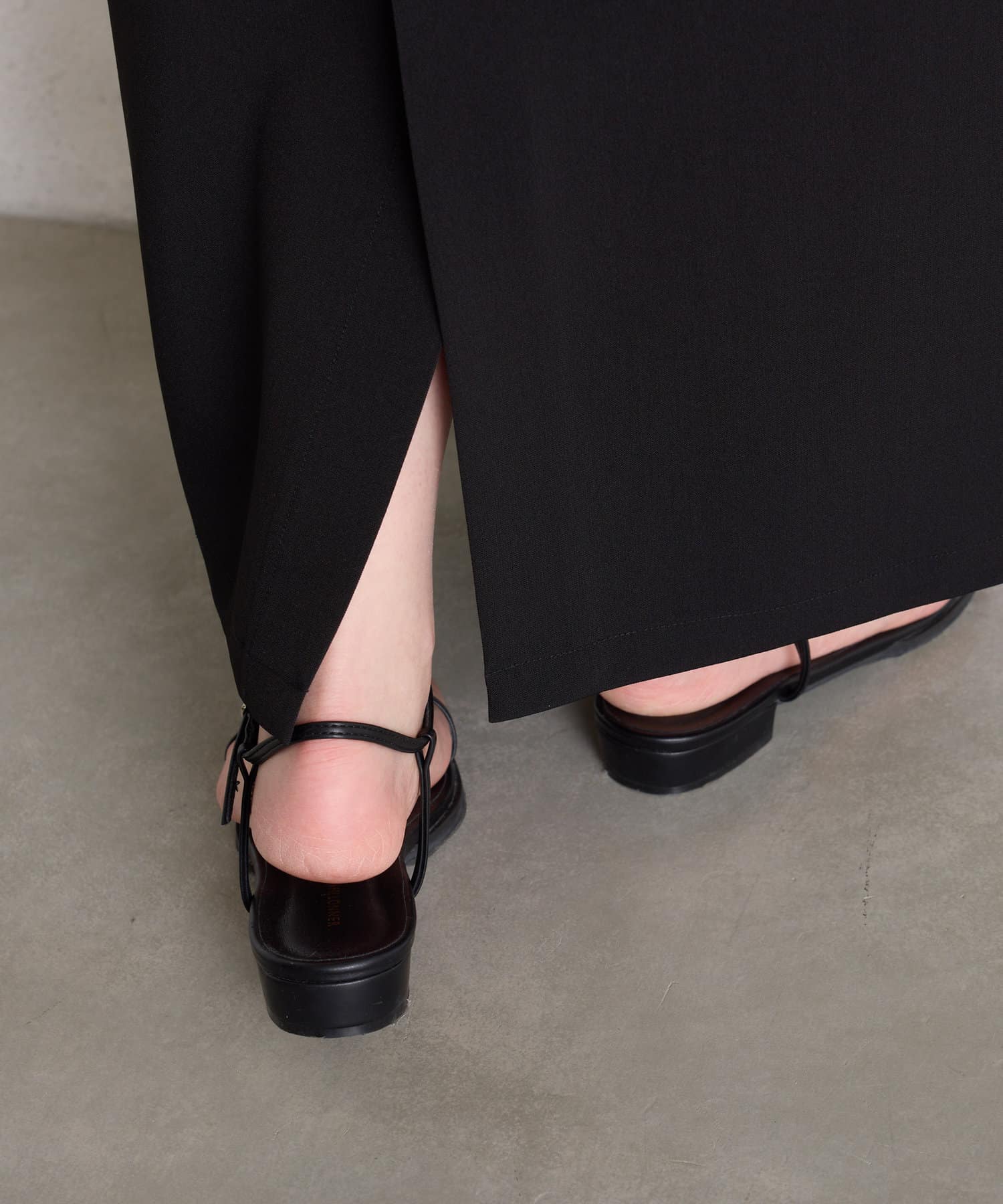 COLLAGE GALLARDAGALANTE(コラージュ ガリャルダガランテ) 【昨年完売アイテム】《接触冷感》クールタッチIラインワンピース