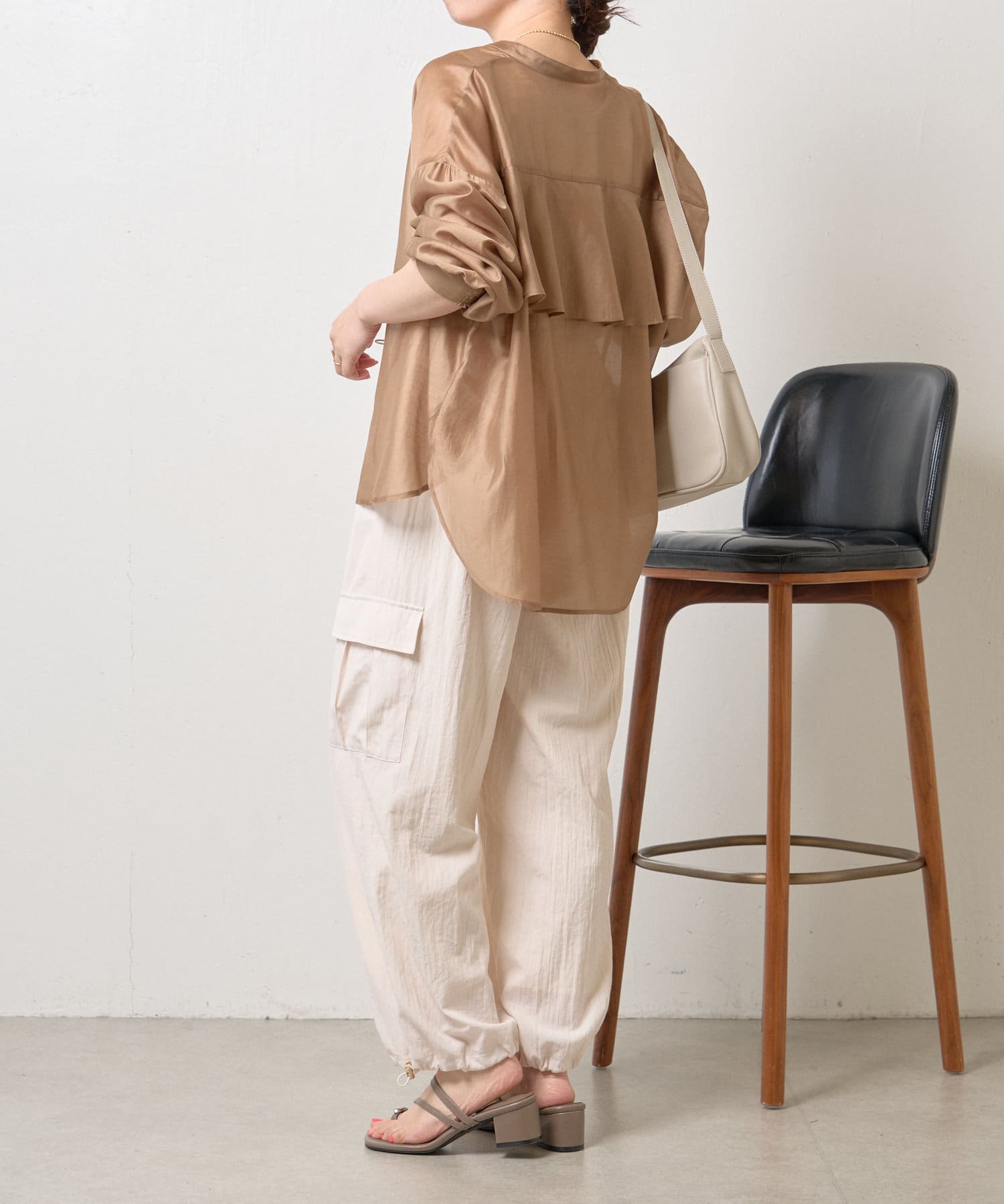【新品】Jena espace merveilleux トロミパラシュートパンツ Jena espace merveilleux｜トロミパラシュートパンツ | Rakuten