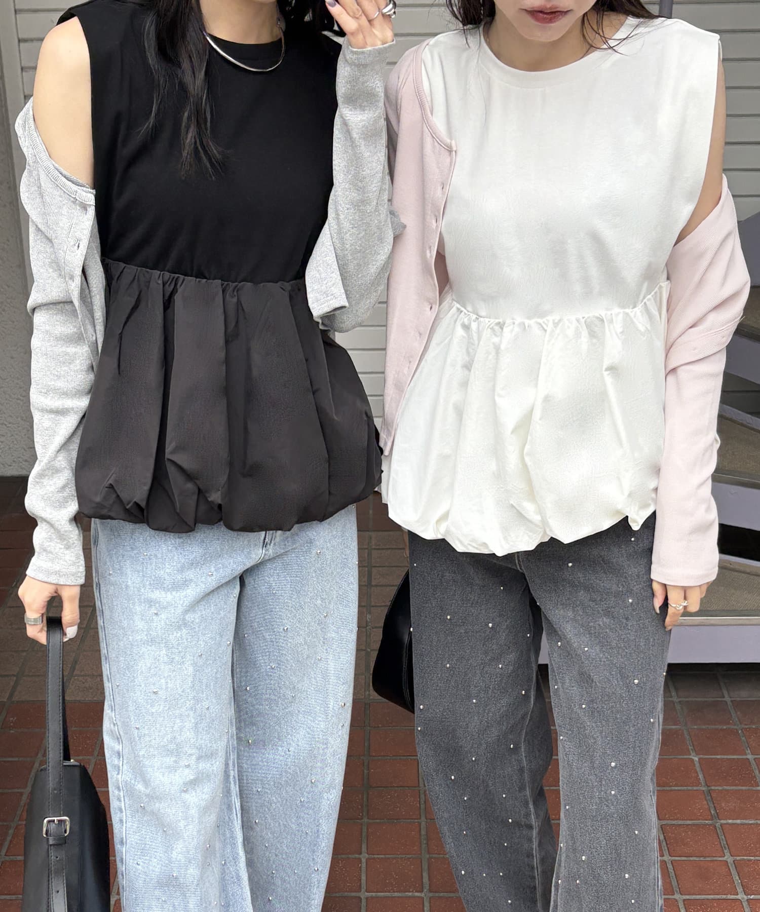 バルーンドッキングTシャツ | CAPRICIEUX LE'MAGE(カプリシュレ