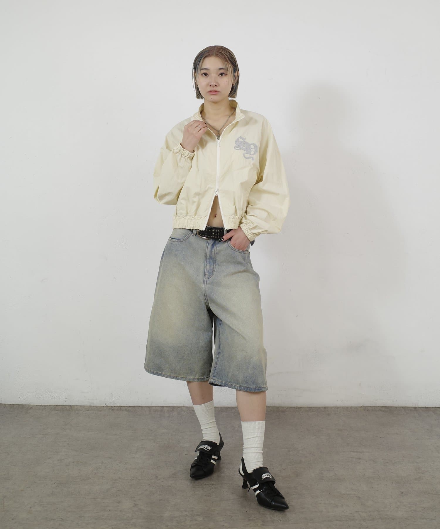 OUTLET(アウトレット) 【WHO'S WHO gallery】【SLOPPY】ナイロンブルゾン