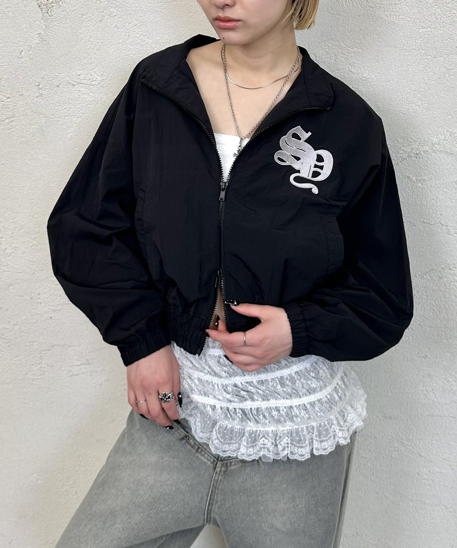 WHO'S WHO gallery】【SLOPPY】ナイロンブルゾン | OUTLET WHO'S WHO gallery】【SLOPPY】ナイロンブルゾン | OUTLET