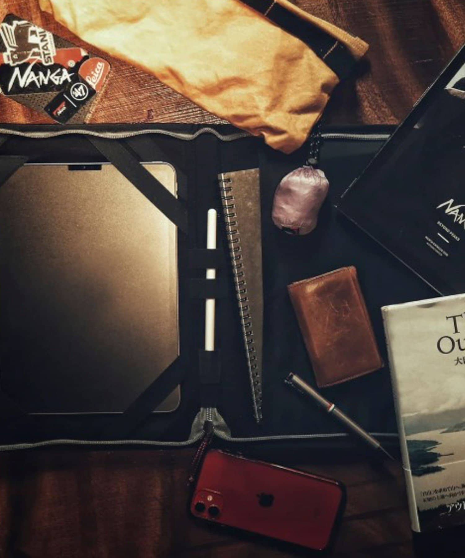 FREDY & GLOSTER(フレディ アンド グロスター) 【NANGA/ナンガ】ガジェットケース タブレットケース PC ハンドル付き