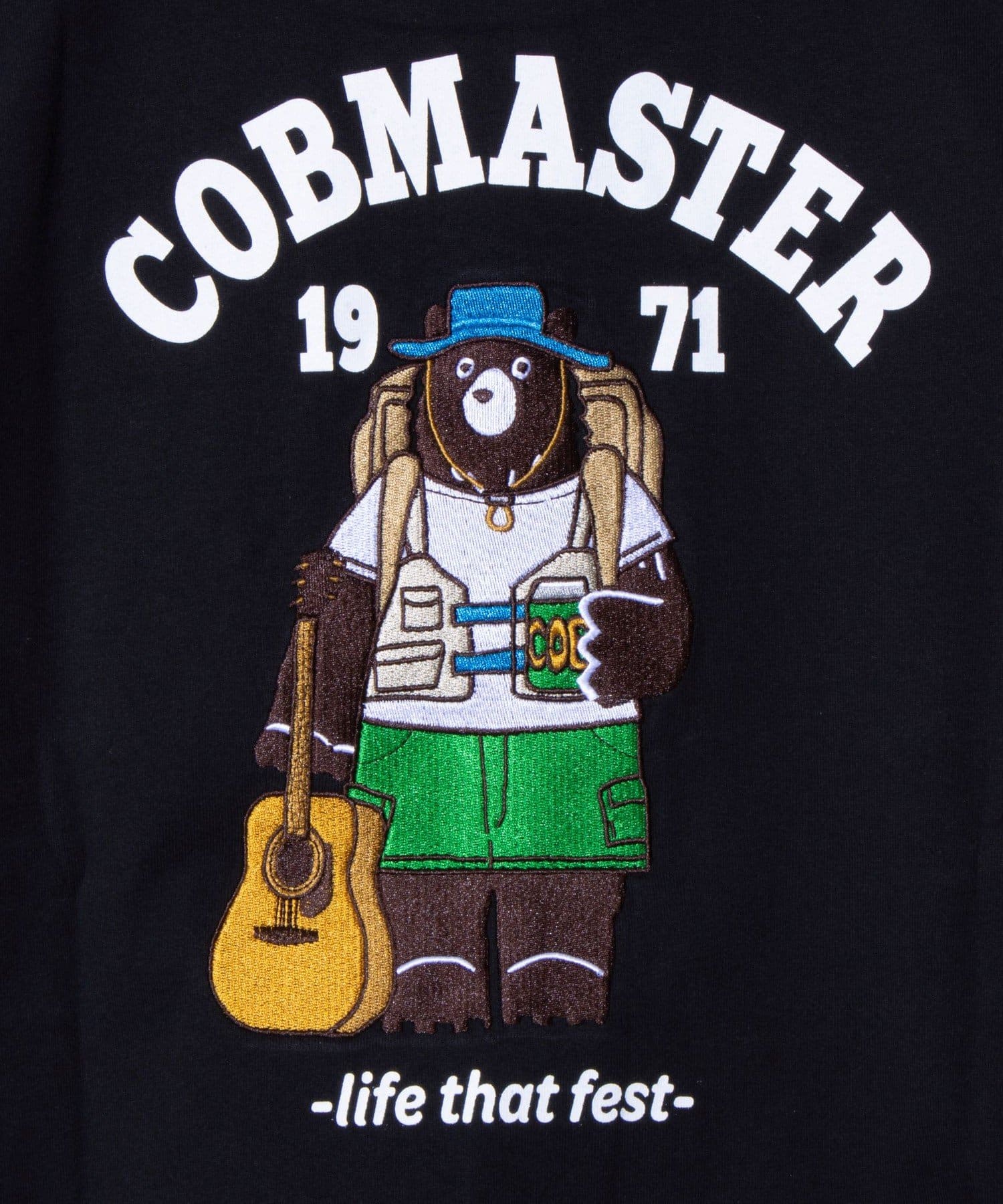FREDY & GLOSTER(フレディ アンド グロスター) 【COBMASTER/コブマスター】吸水速乾 フェスベアーバックプリントTシャツ