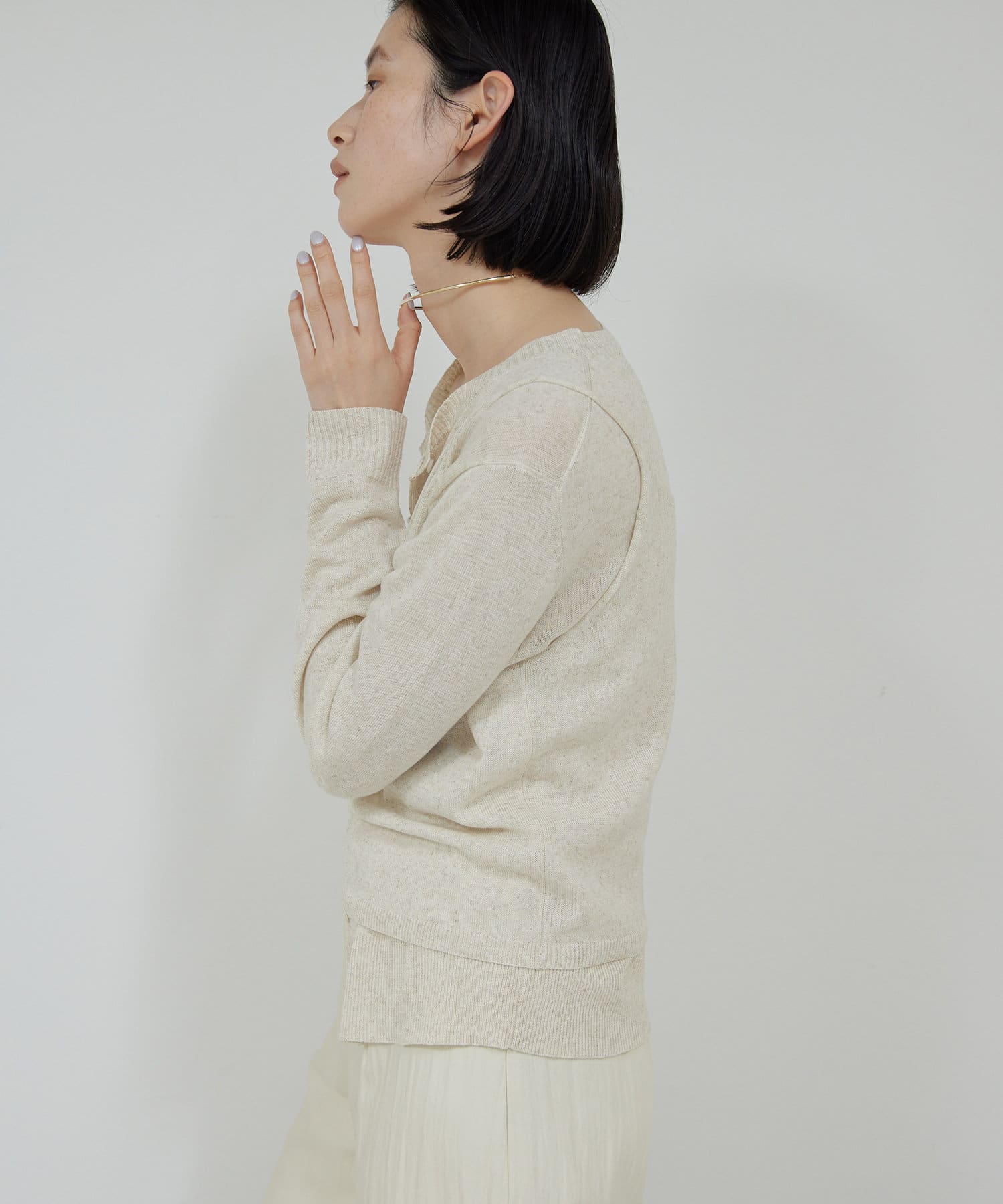 新品 GALLARDAGALANTE【セットアイテム】リネンセットカーディガン