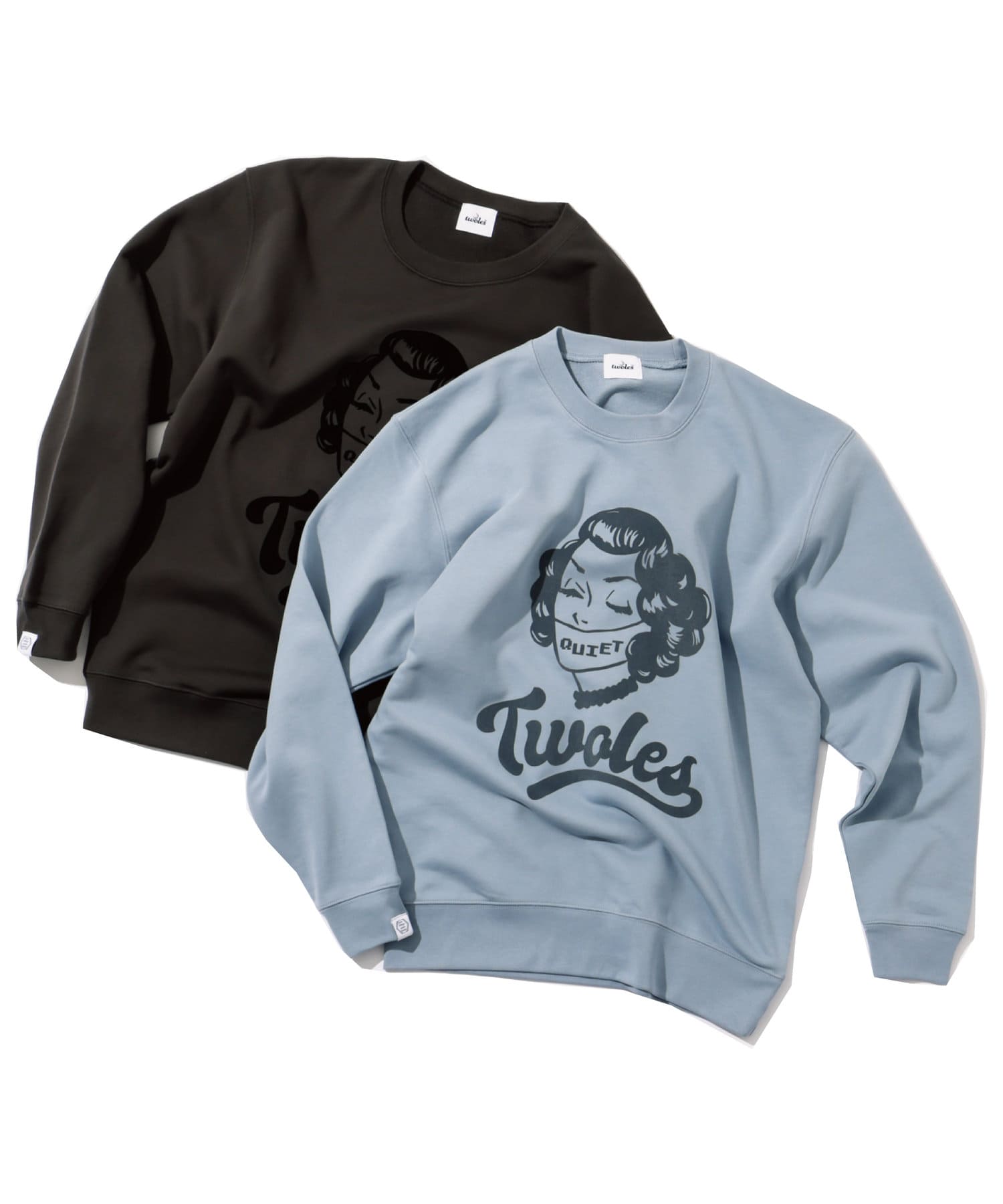 OUTLET(アウトレット) 【twoles】QUIET スウェット