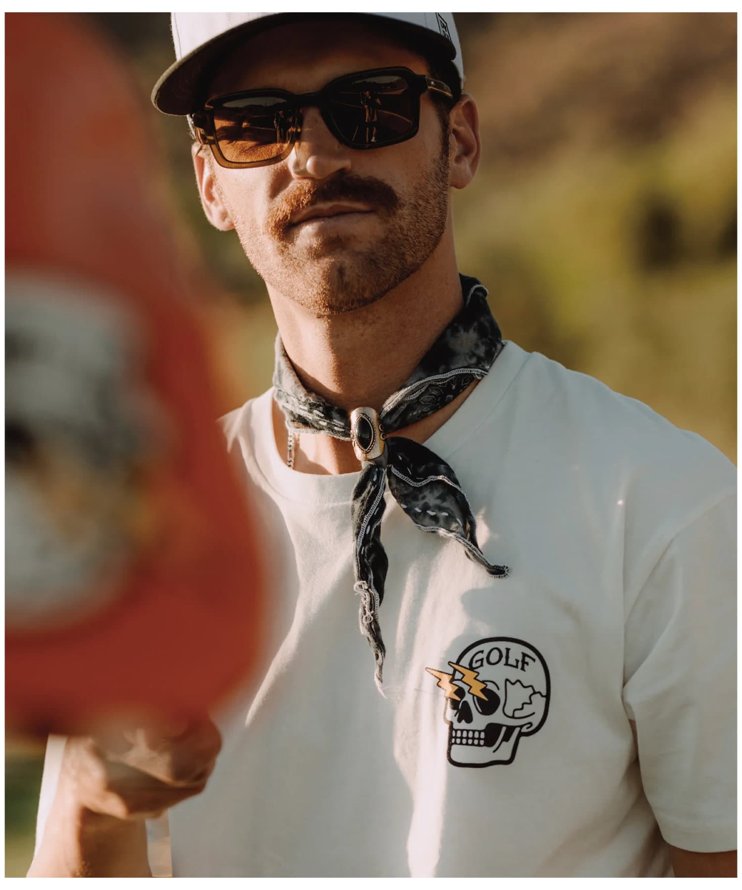 OUTLET(アウトレット) 【twoles】【DEVEREUX GOLF】Back Skull T