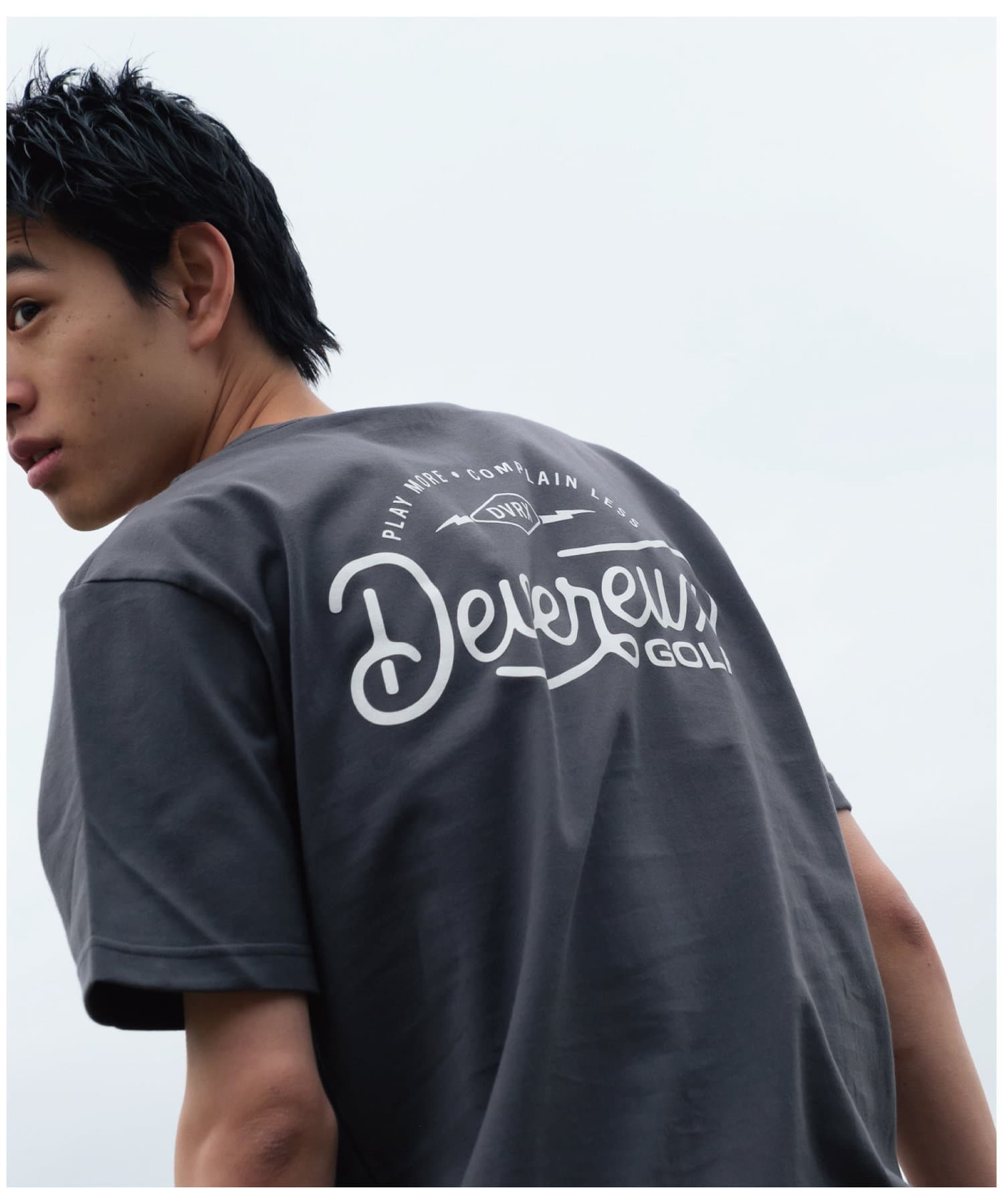 OUTLET(アウトレット) 【twoles】【DEVEREUX GOLF】Back Logo T