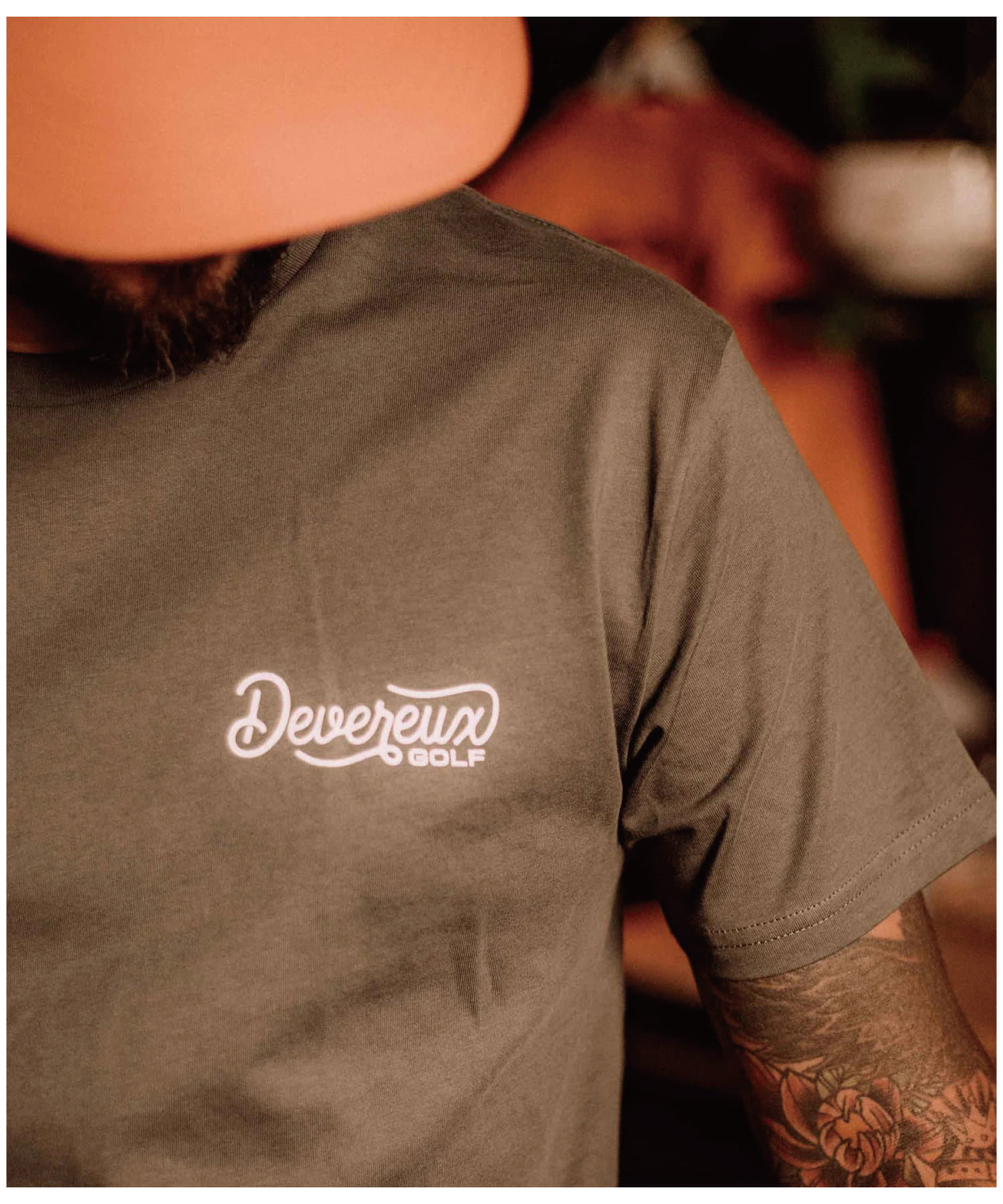 OUTLET(アウトレット) 【twoles】【DEVEREUX GOLF】Back Logo T