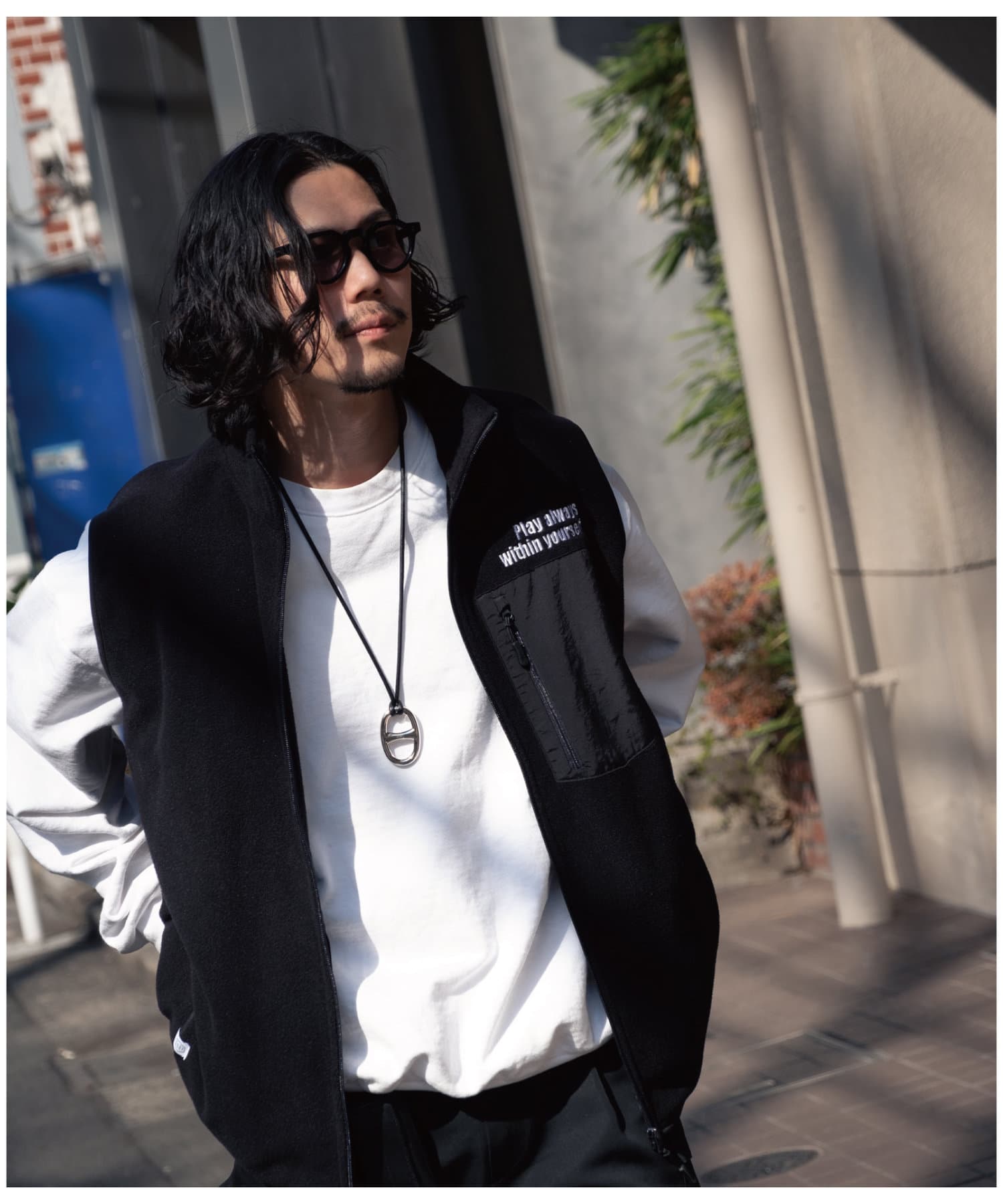 OUTLET(アウトレット) 【twoles】フリースベスト