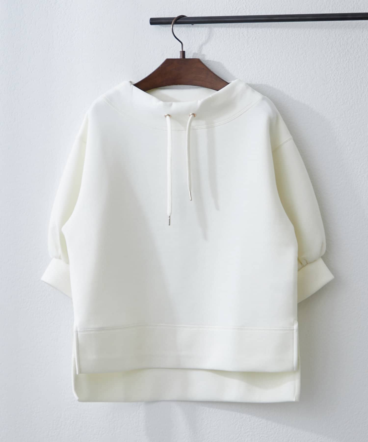NICE CLAUP / OLIVE des OLIVE OUTLET(ナイスクラップ  / オリーブ デ オリーブ アウトレット) 【春カラーが映える】【RMAF】ダンボールルーズハイネックプルオーバー