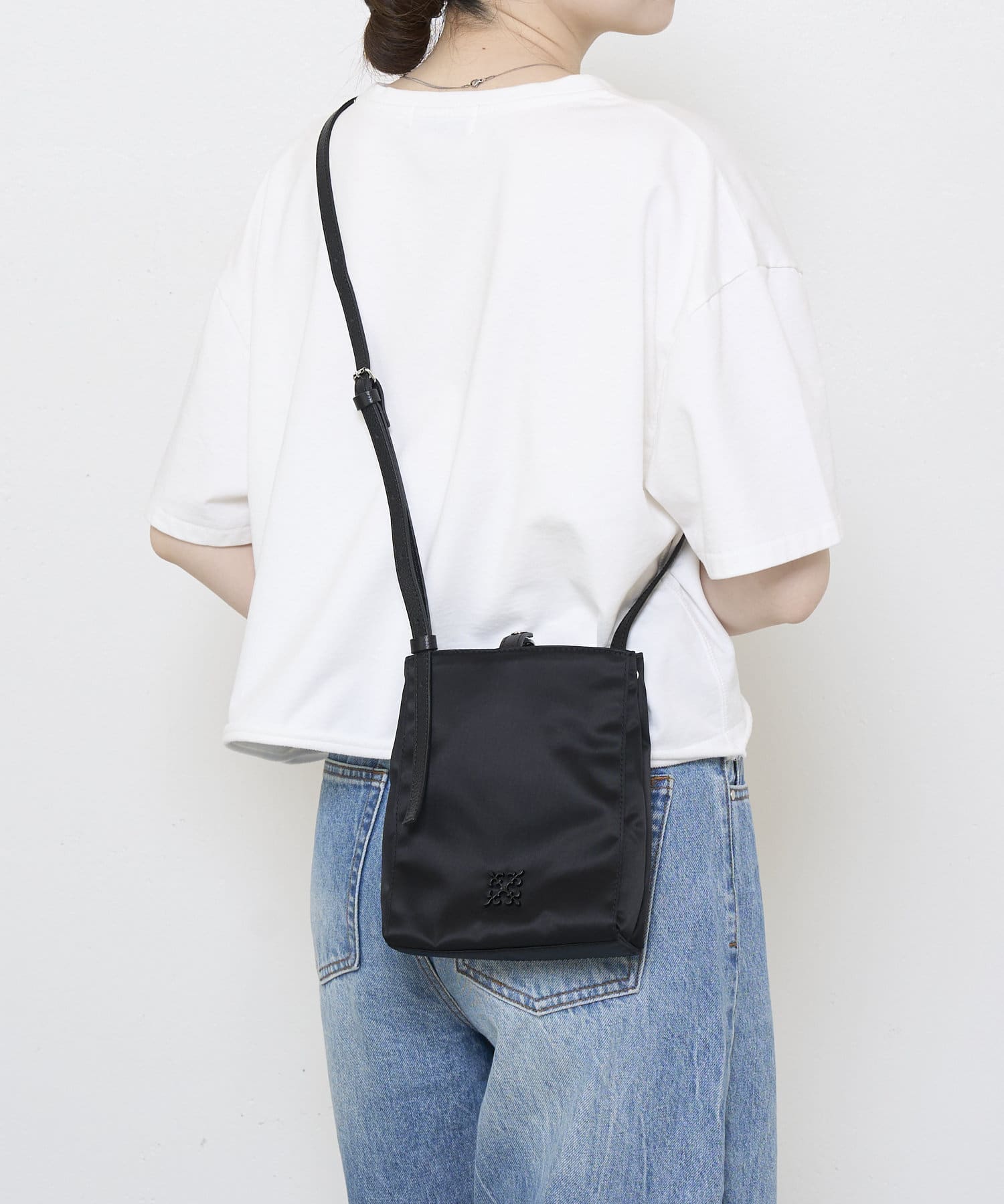 russet(ラシット) 【長財布がちょうど入る】ナイロンミニショルダーバッグ