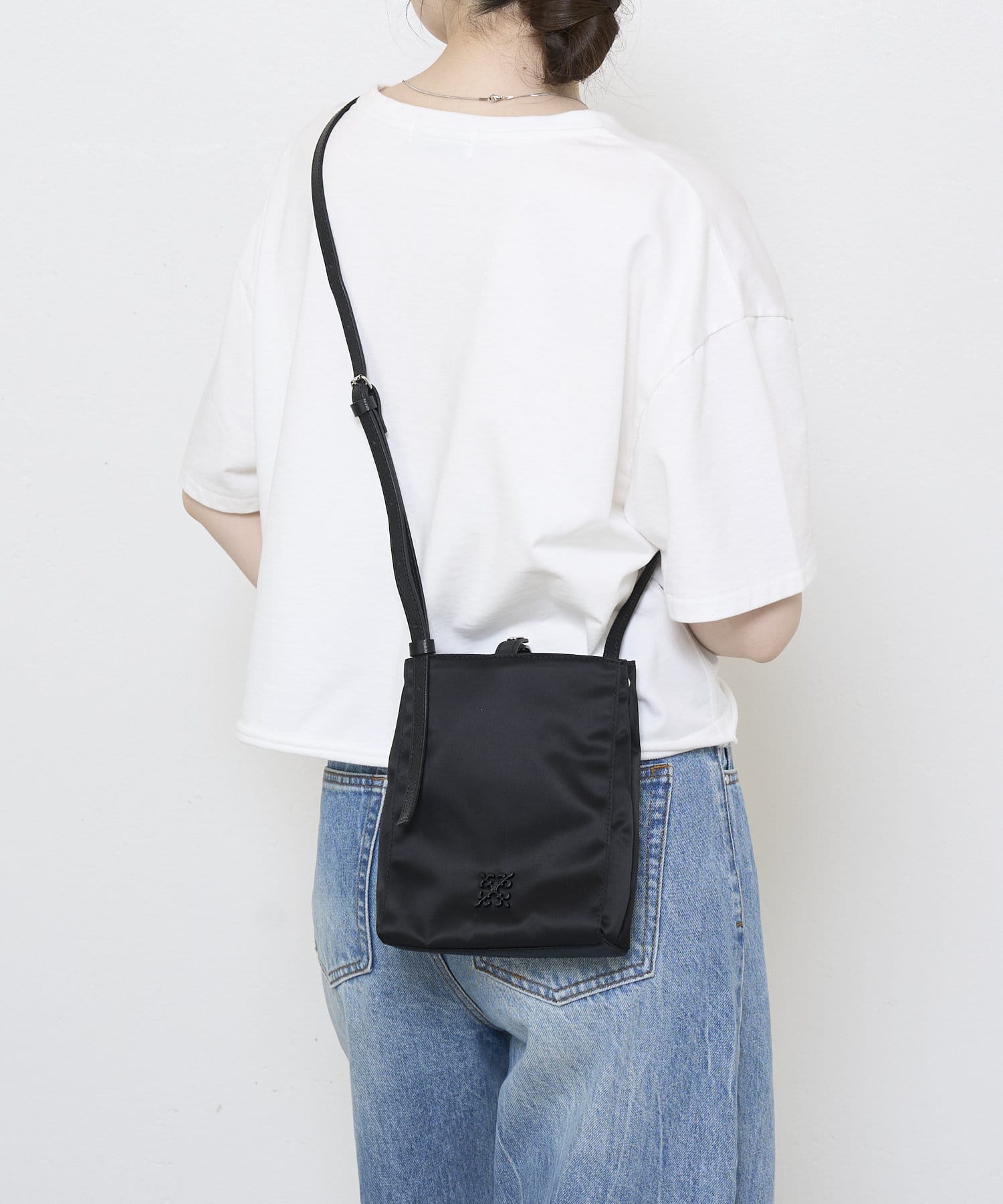 russet(ラシット) 【長財布がちょうど入る】ナイロンミニショルダーバッグ