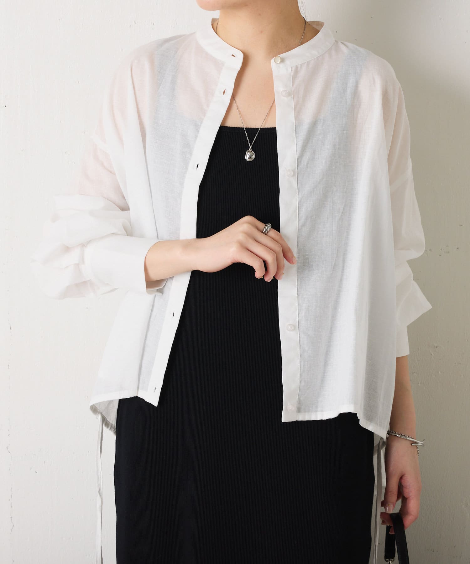 タグ付き/未使用　ジップドロストブラウス(コラージュ ガリャルダガランテ) COLLAGE GALLARDAGALANTE｜ジップドロストブラウス | Rakuten