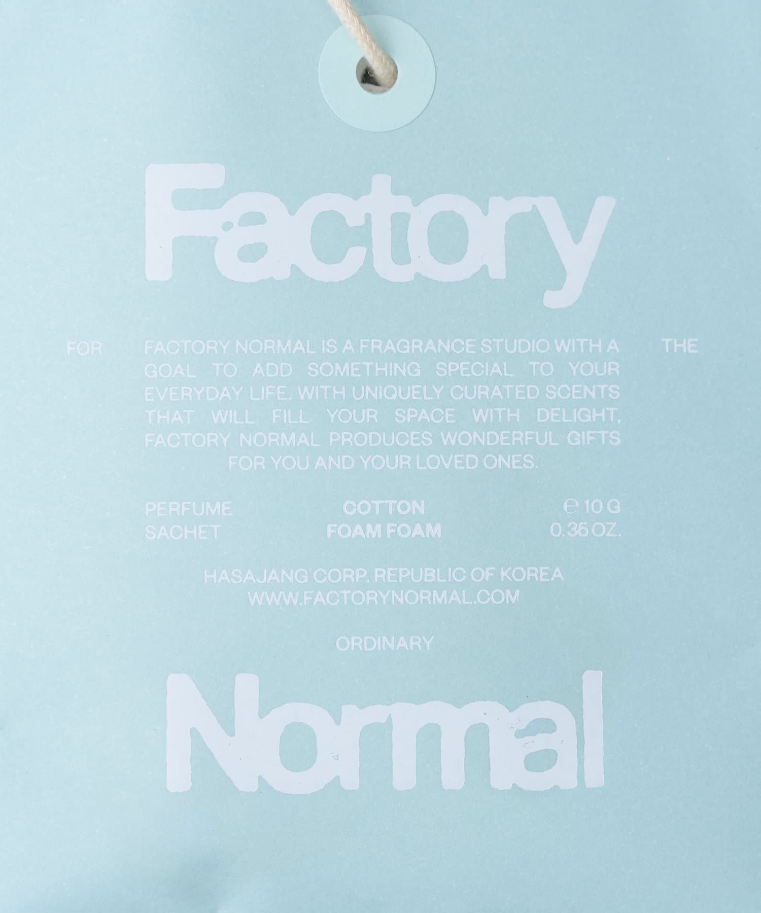 BIRTHDAY BAR(バースデイバー) Factory Normal PEFRUME SACHET 10g