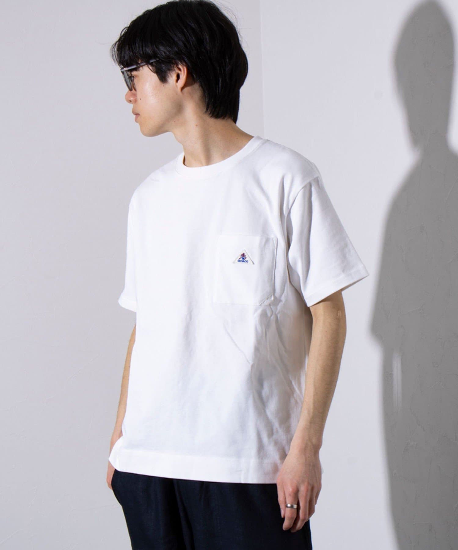 GEVACO/ゲバコ】コンパクトTシャツ ベーシッククルーネック ポケT
