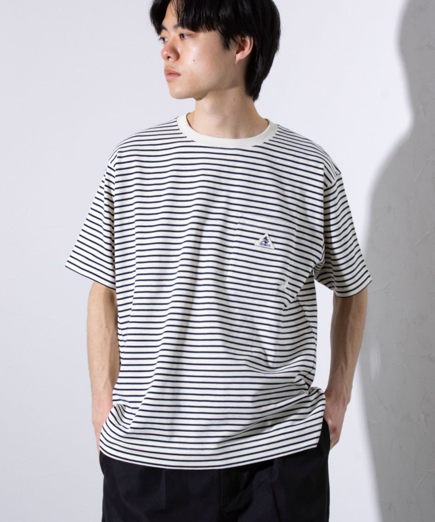 FREDY & GLOSTER(フレディ アンド グロスター) 【GEVACO/ゲバコ】コンパクトTシャツ ベーシッククルーネック ポケT