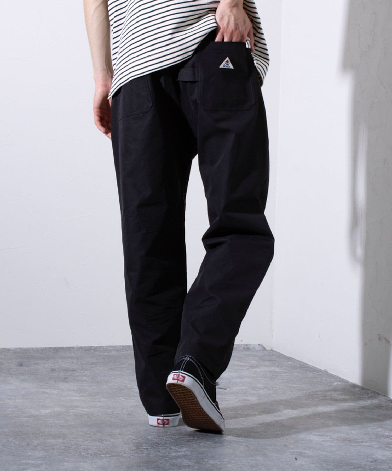 FREDY & GLOSTER(フレディ アンド グロスター) 【GEVACO/ゲバコ】タック入り テーパード チノパンツ ワイドテーパード