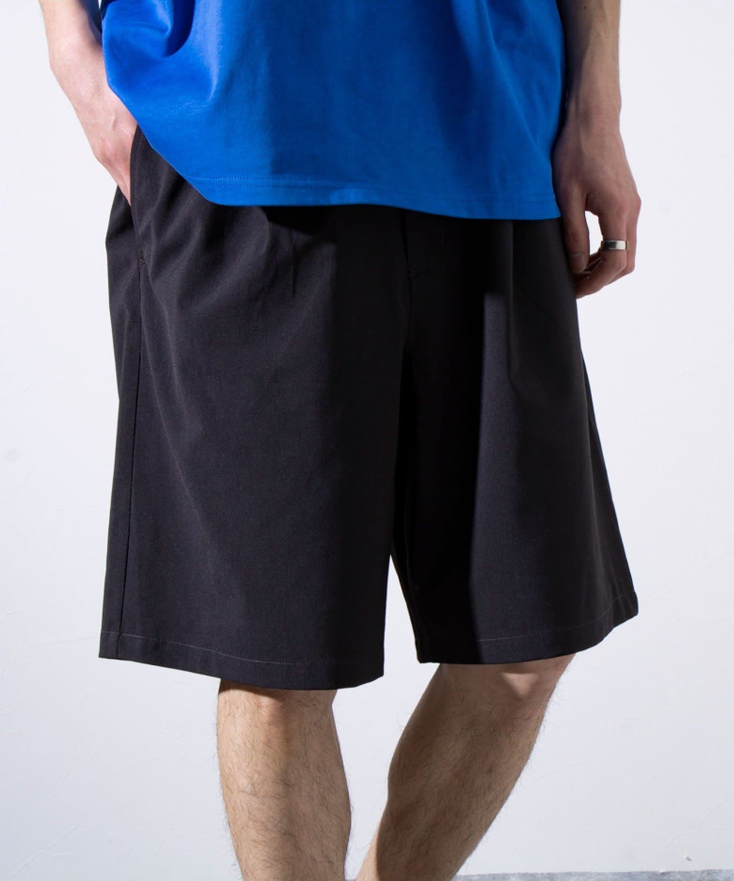 FREDY & GLOSTER(フレディ アンド グロスター) 【GLOSTER】COOLMAX ポリトロ イージーショーツ ショートパンツ