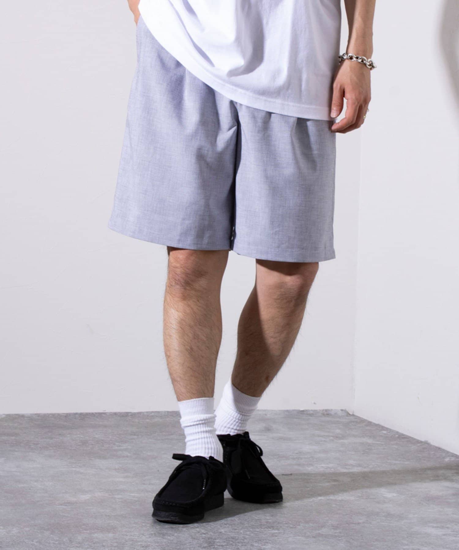 FREDY & GLOSTER(フレディ アンド グロスター) 【GLOSTER】COOLMAX ポリトロ イージーショーツ ショートパンツ