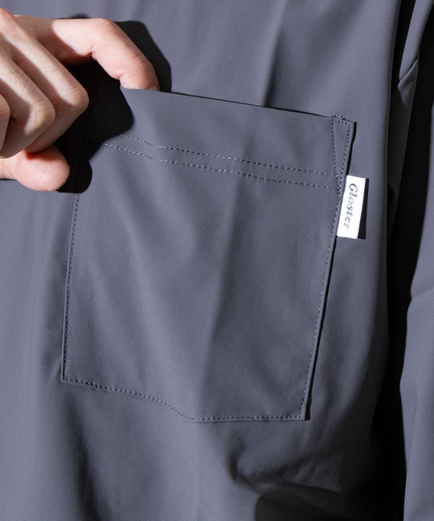 FREDY & GLOSTER(フレディ アンド グロスター) 【GLOSTER】N/PU 接触冷感 フレッシュオーバーTシャツ ポケT