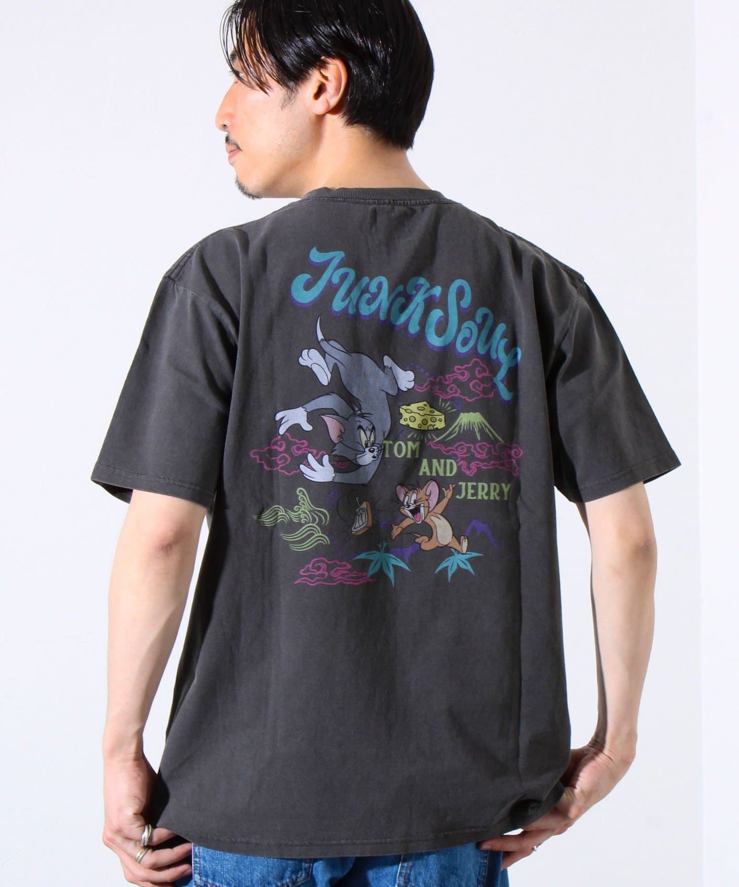 FREDY & GLOSTER(フレディ アンド グロスター) 【JUNKSOUL】TOM&JERRY ベト風JAPAN プリントTシャツ