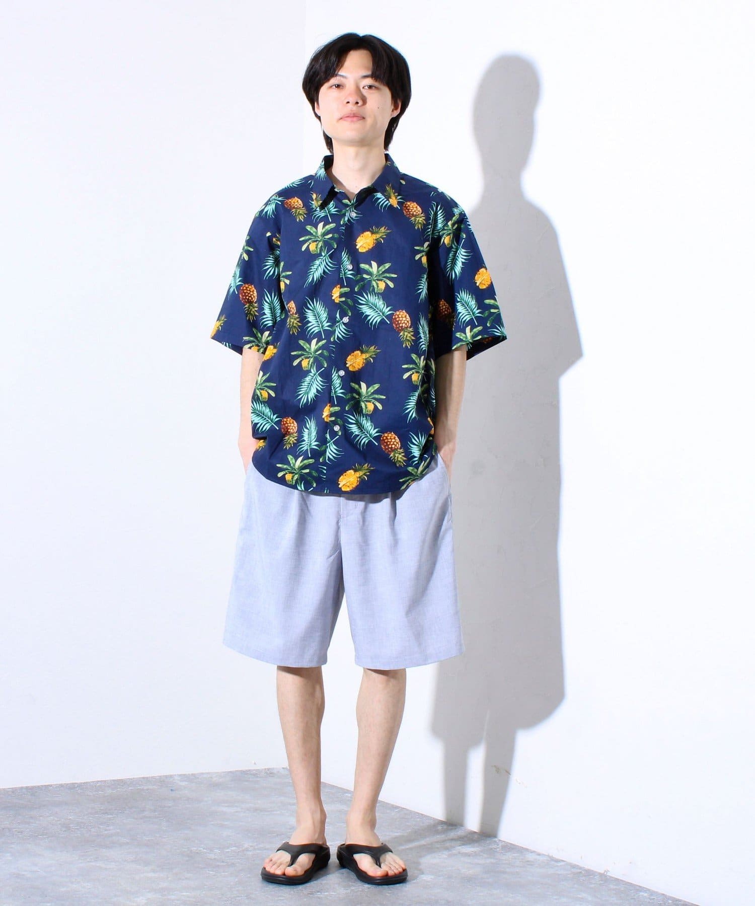 【激レア】ennerrre マルチカラー GK長袖シャツ 90s セール】【BENDER TOKYO】オーバーサイズ レトロ 総柄 スカーフ