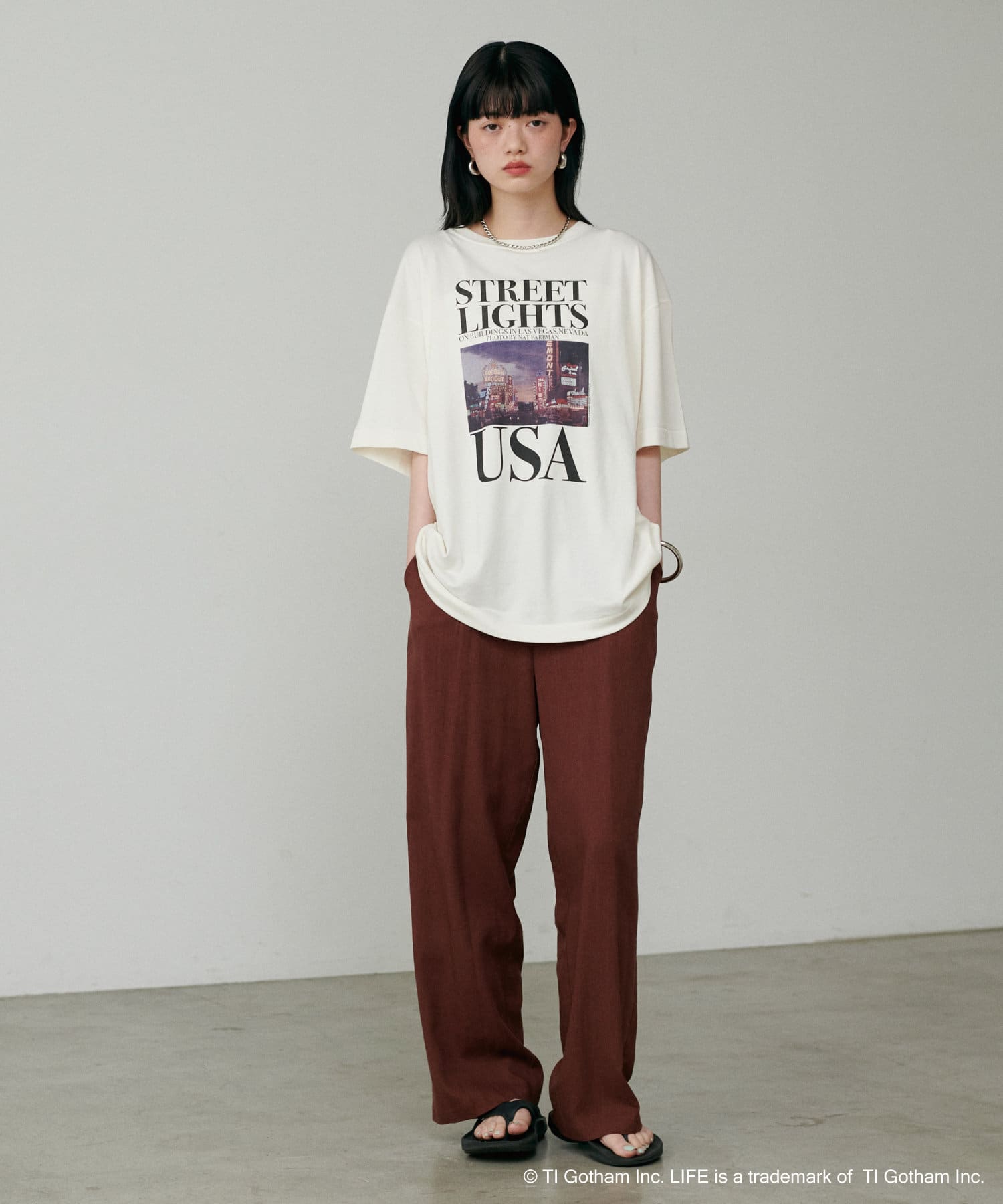 年末のプロモーション大特価！ GOOD LARUTA(ラルータ | SPEED】USAフォトTシャツ ROCK トップス