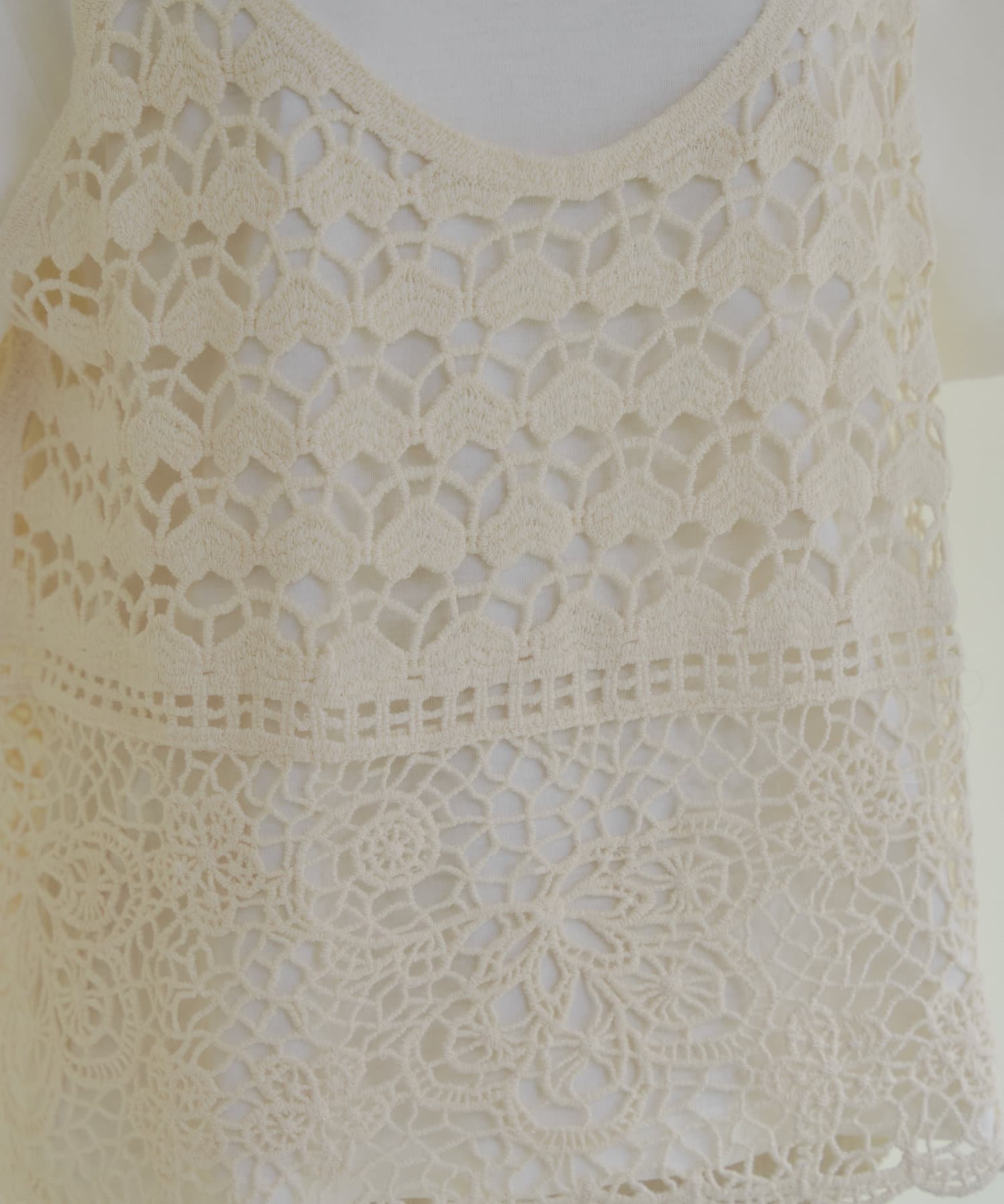 NICE CLAUP / OLIVE des OLIVE OUTLET(ナイスクラップ  / オリーブ デ オリーブ アウトレット) 【2set item】【NAO】レースキャミ×Tシャツ