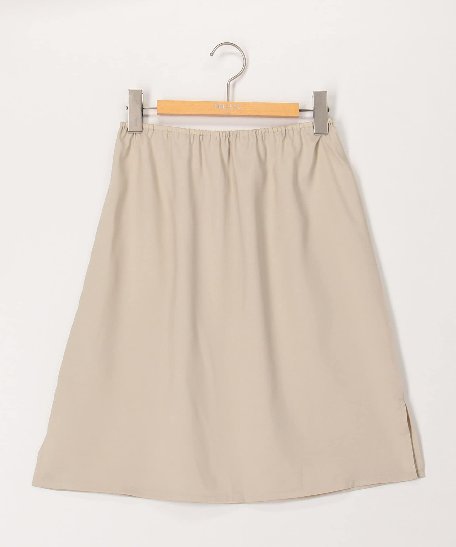 NOLLEY'S(ノーリーズ) ウォッシャブル麻調タックコクーンワンピース