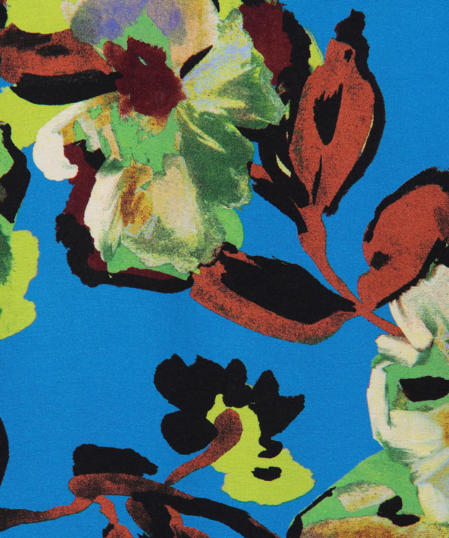 NOLLEY'S(ノーリーズ) ウォッシャブルシルキープリントティアードマキシワンピース