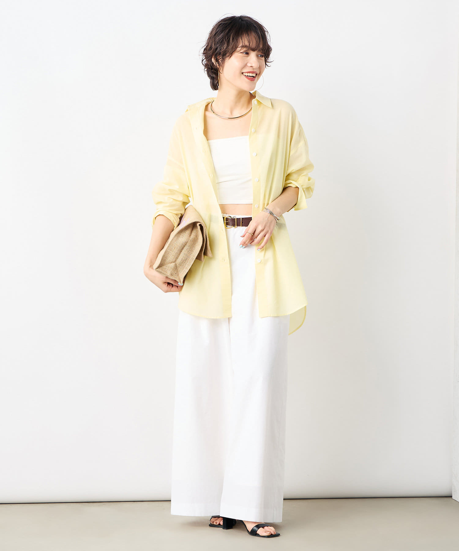 ◇【WEB限定】MY STANDARD シアーシャツ | NOLLEY'S(ノーリーズ