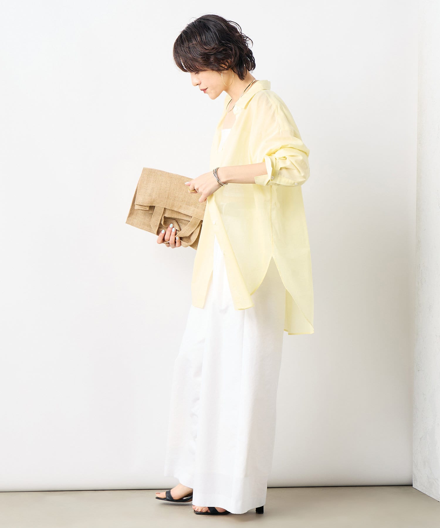 ◇【WEB限定】MY STANDARD シアーシャツ | NOLLEY'S(ノーリーズ