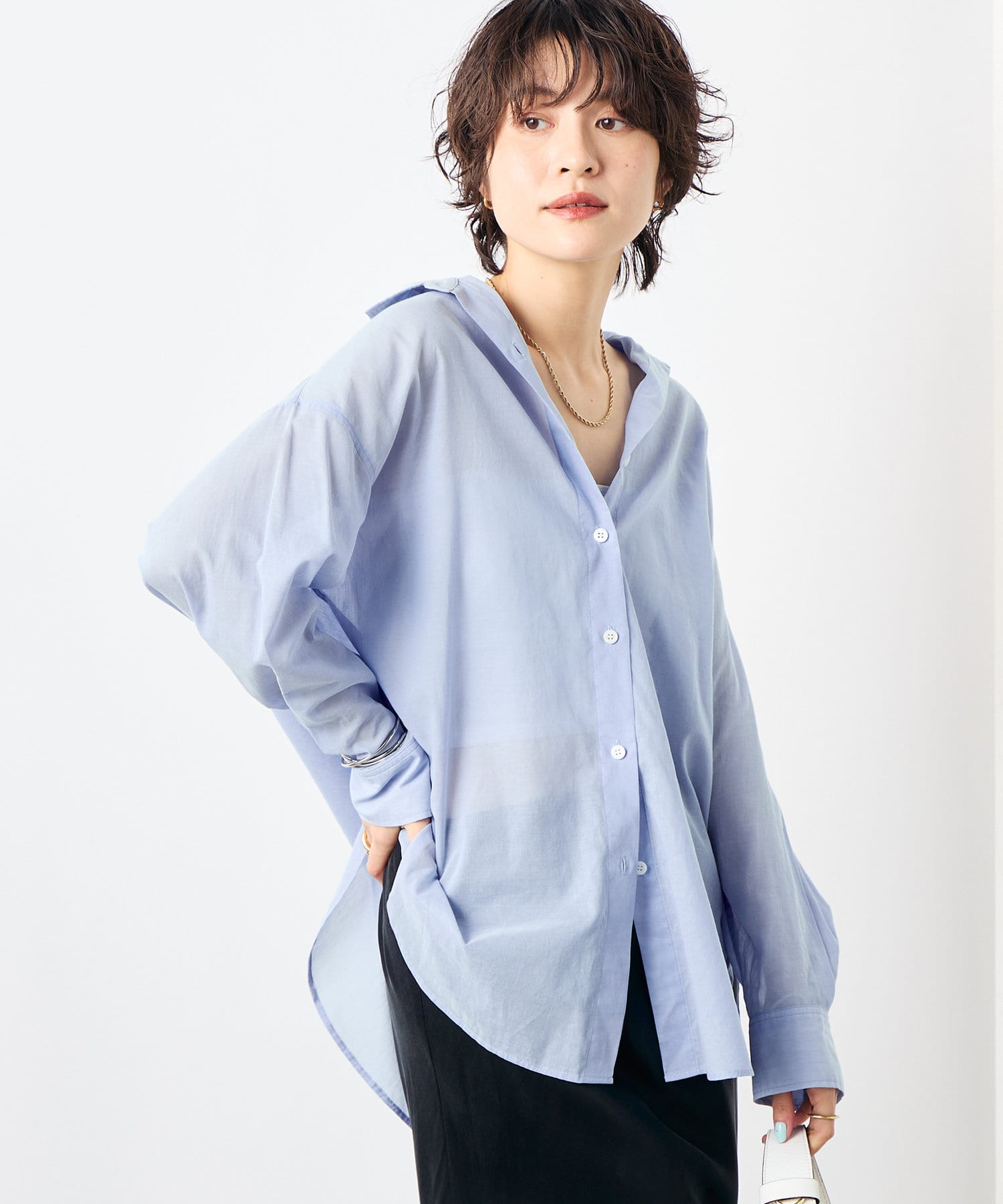 ◇【WEB限定】MY STANDARD シアーシャツ | NOLLEY'S(ノーリーズ