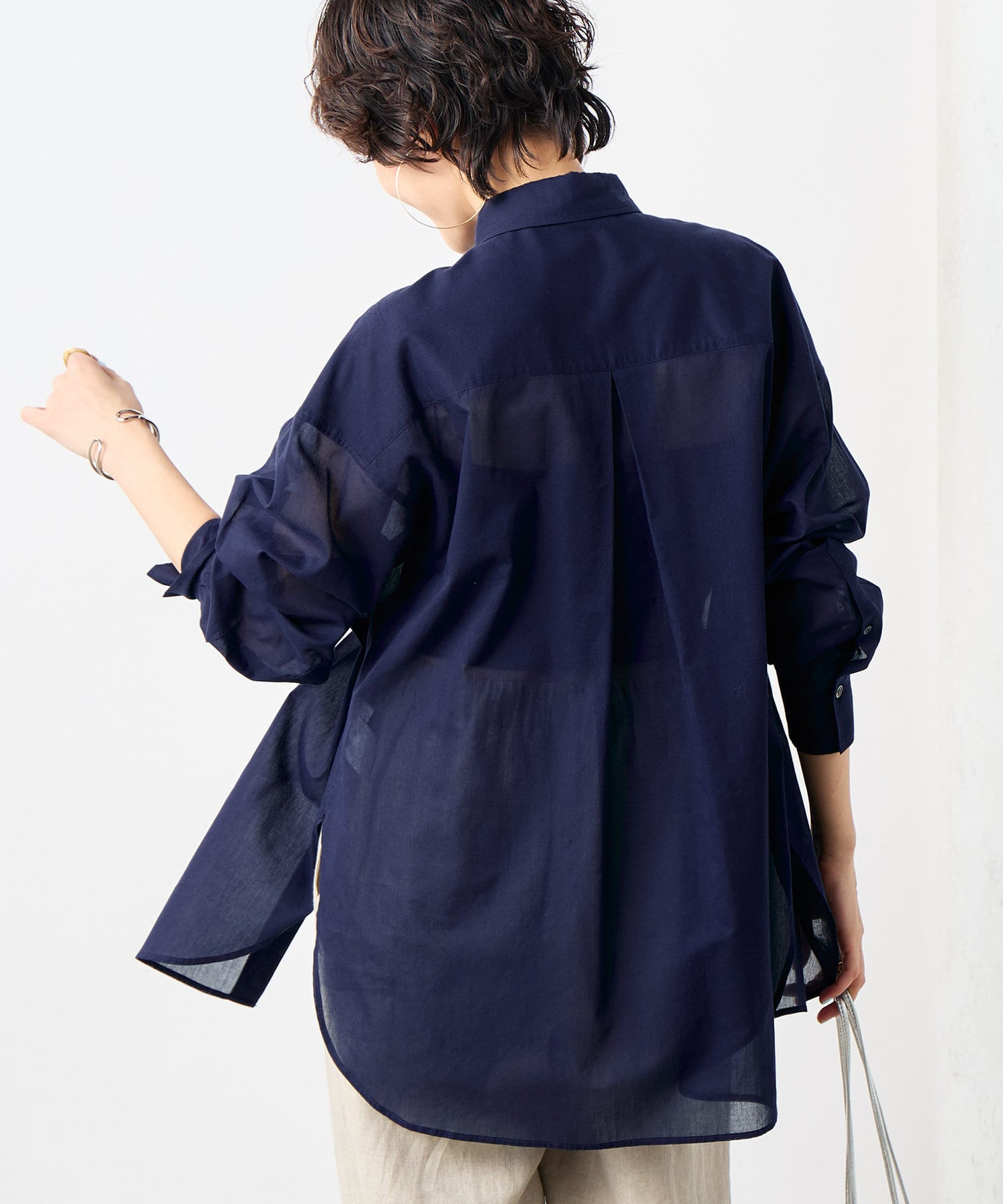 NOLLEY'S(ノーリーズ) ◇【WEB限定】MY STANDARD シアーシャツ
