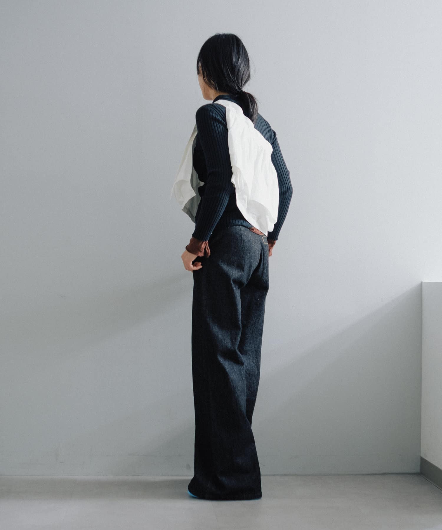 Pasterip(パセリ) Gather frill pocket belt-S