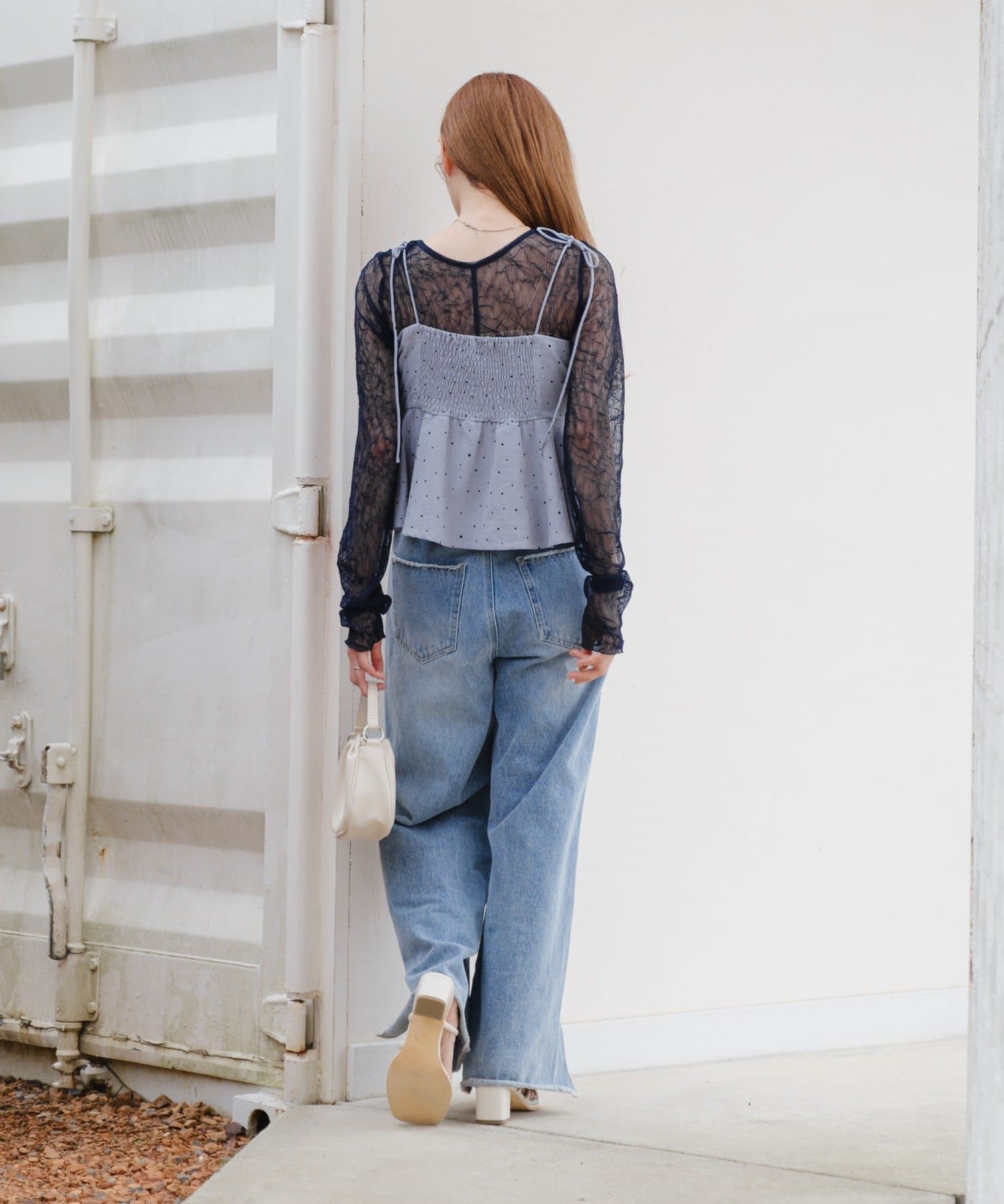 Kastane(カスタネ) 【WEB限定】ランダムチュールメローTEE