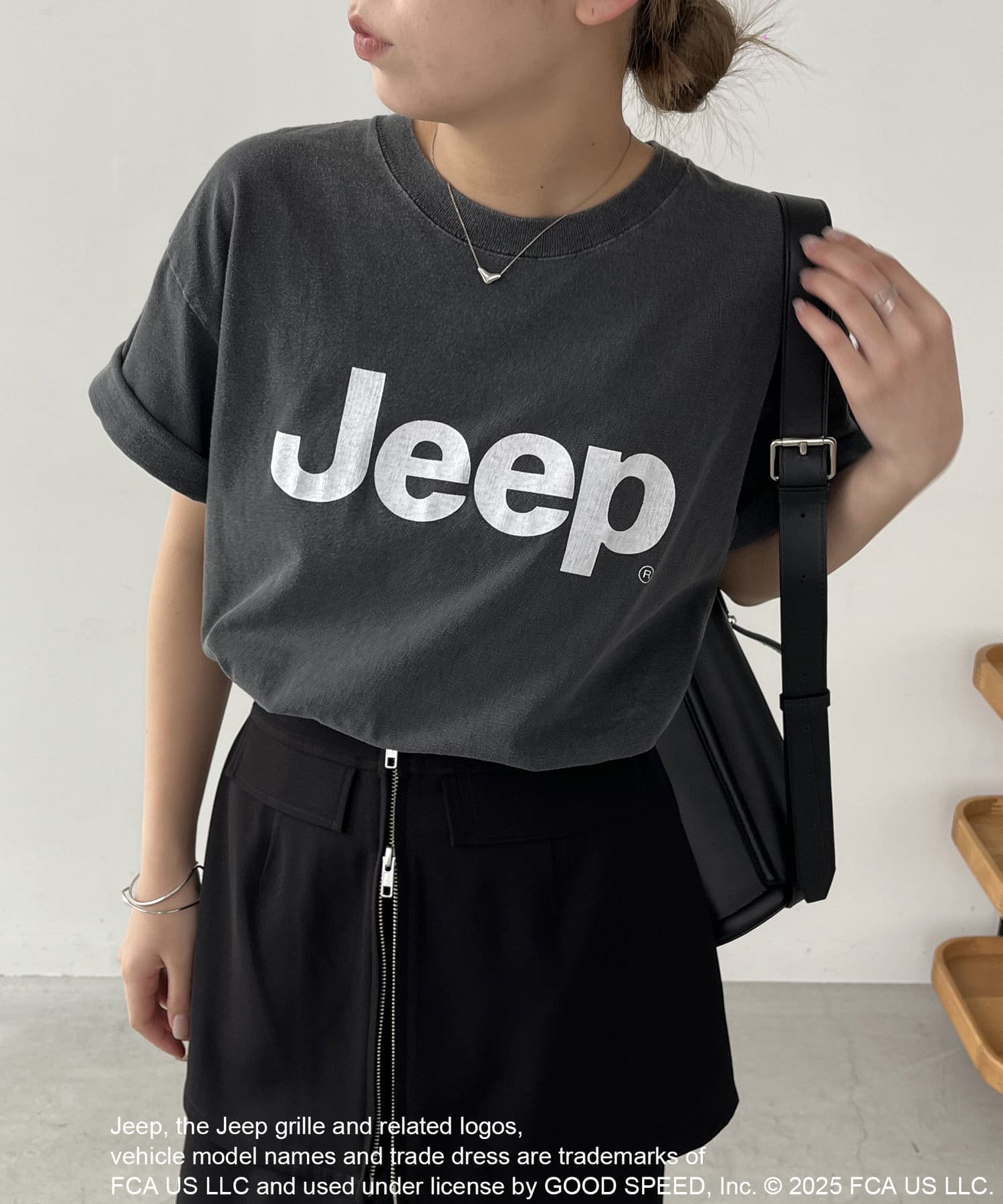 CAPRICIEUX LE'MAGE(カプリシュレマージュ) 〈GOOD ROCK SPEED〉JEEP Tシャツ