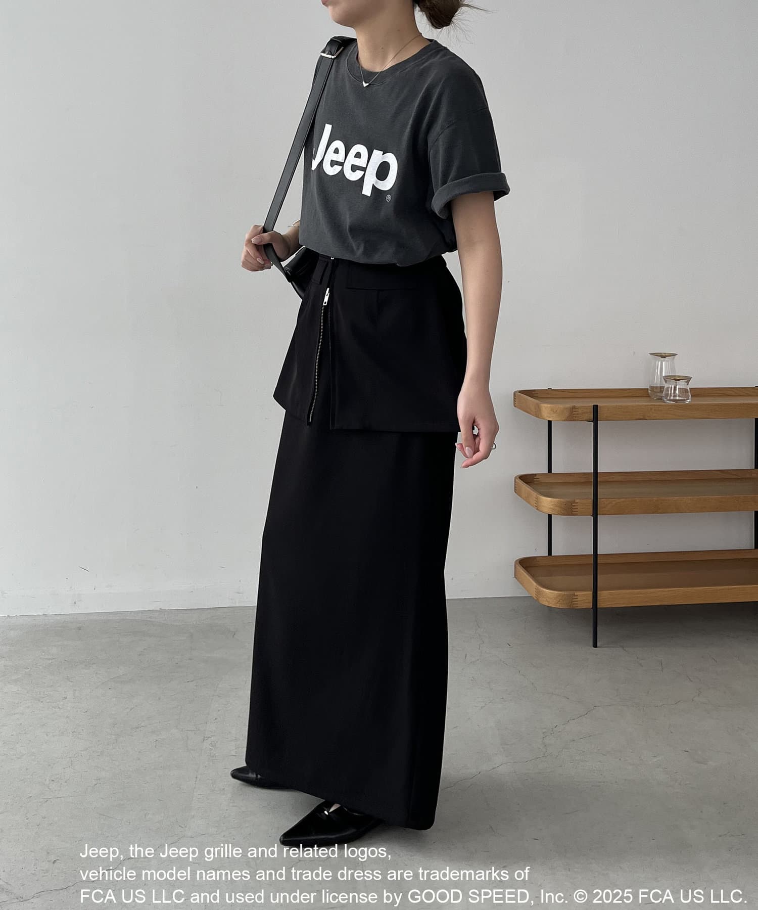 CAPRICIEUX LE'MAGE(カプリシュレマージュ) 〈GOOD ROCK SPEED〉JEEP Tシャツ